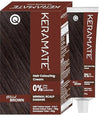 Keramate Hair Colouring Cream Natural Brown