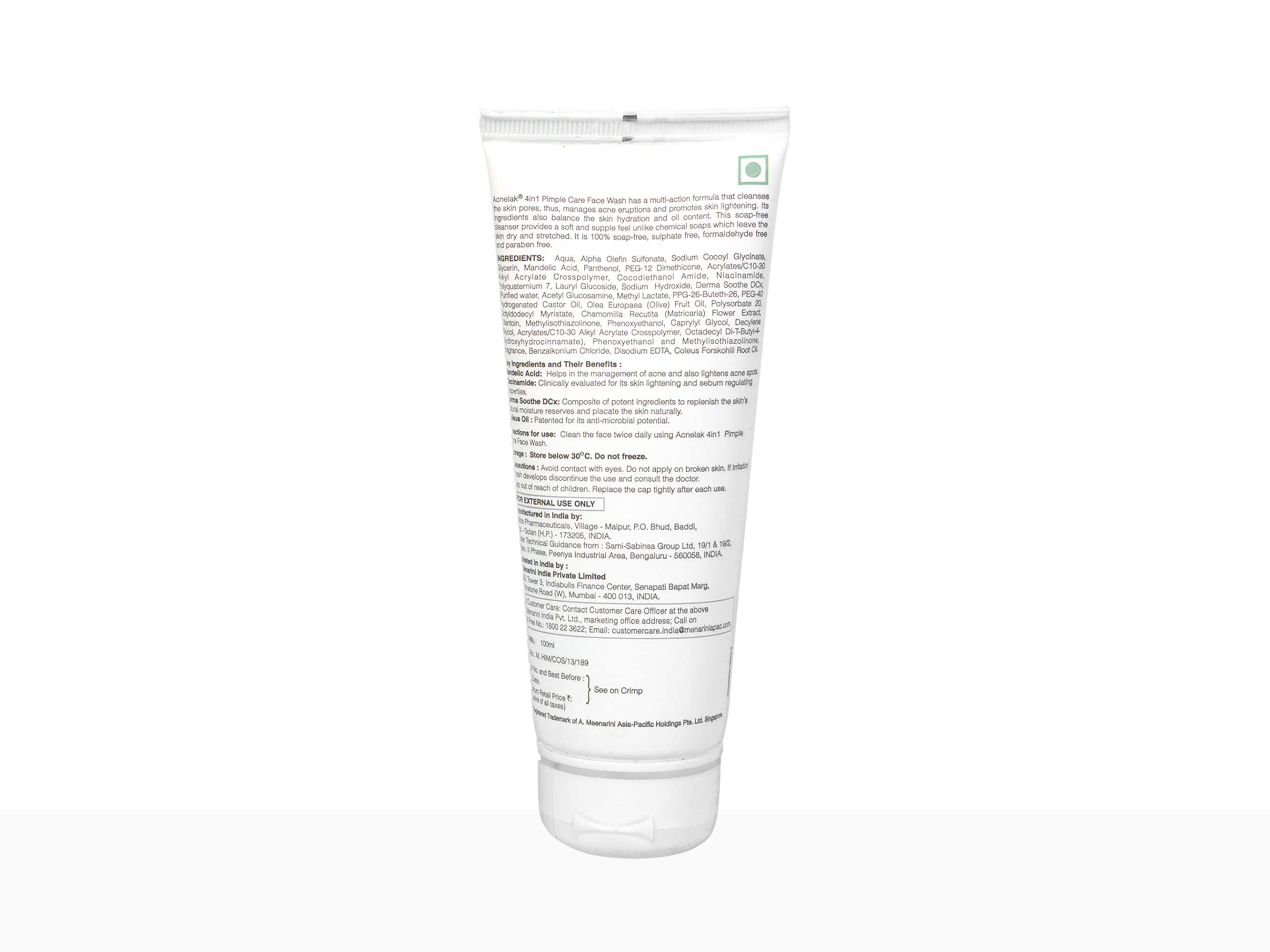 Acnelak 4 in 1 Pimple Care Face Wash