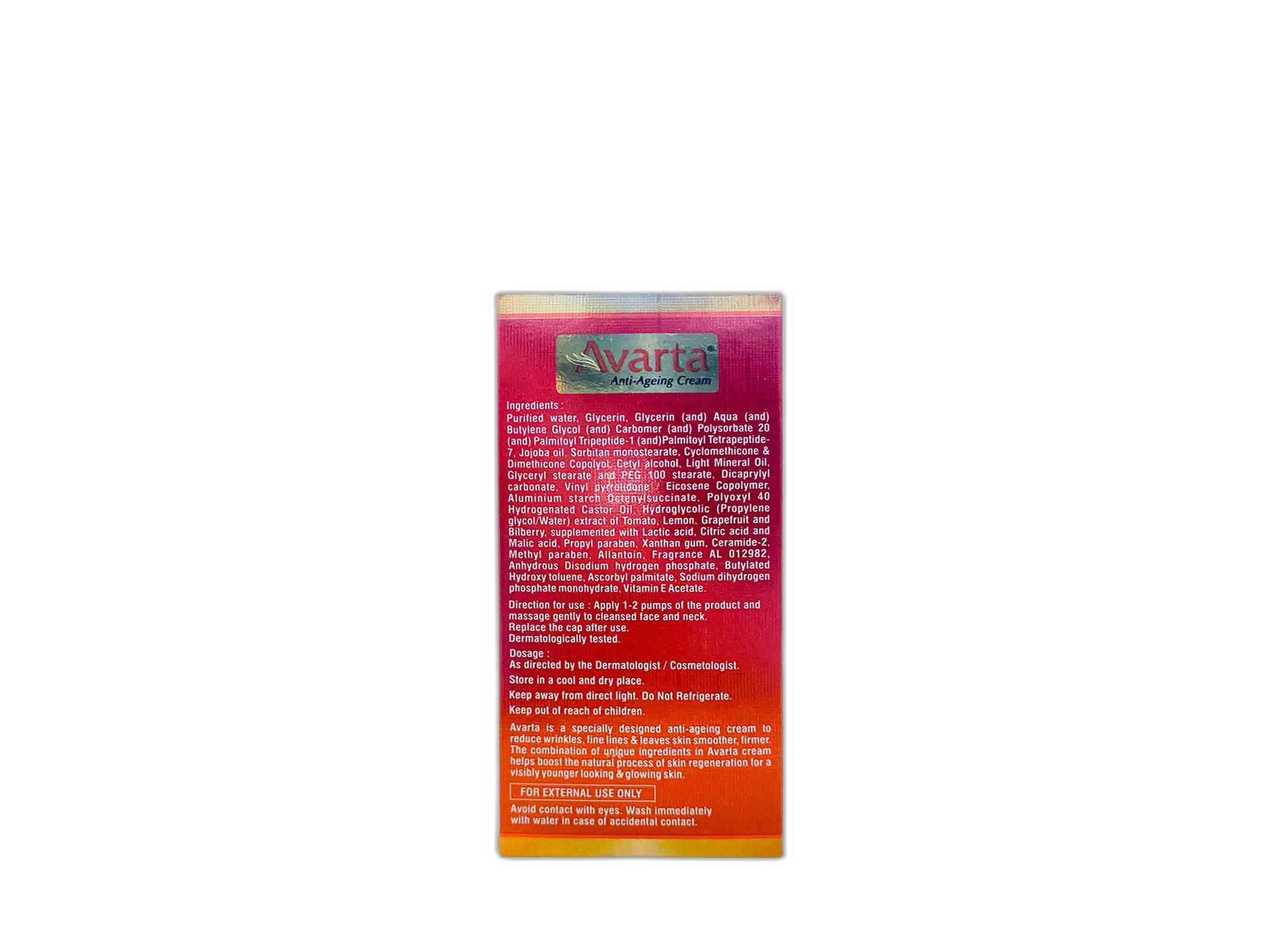 Avarta Anti-Ageing Cream