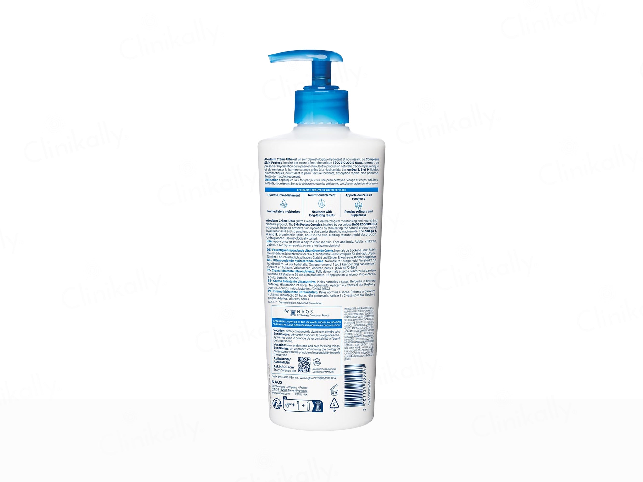 Bioderma Atoderm Crème Ultra-Nourishing Moisturizer