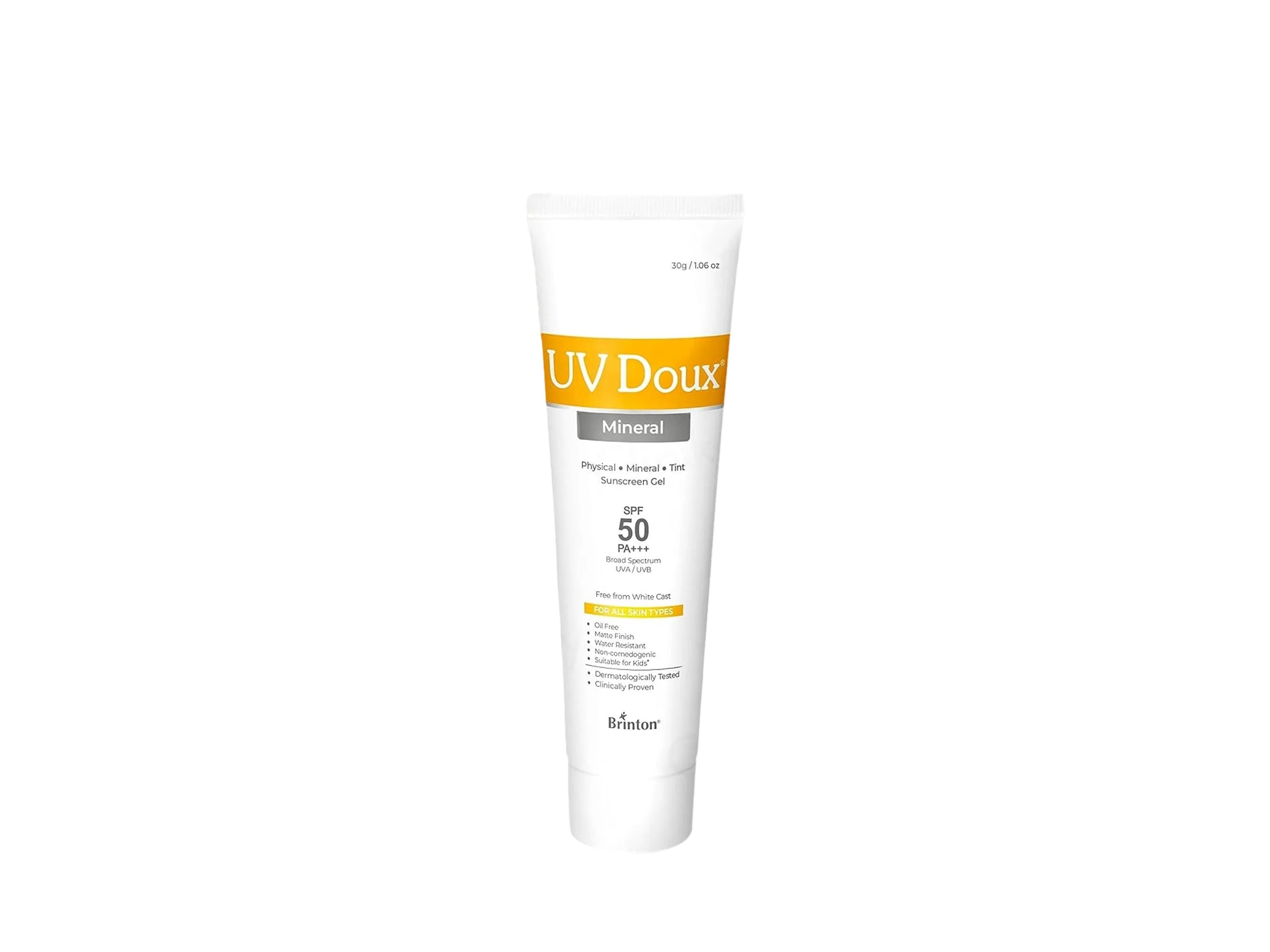 UV Doux Mineral Sunscreen Gel SPF 50 PA+++