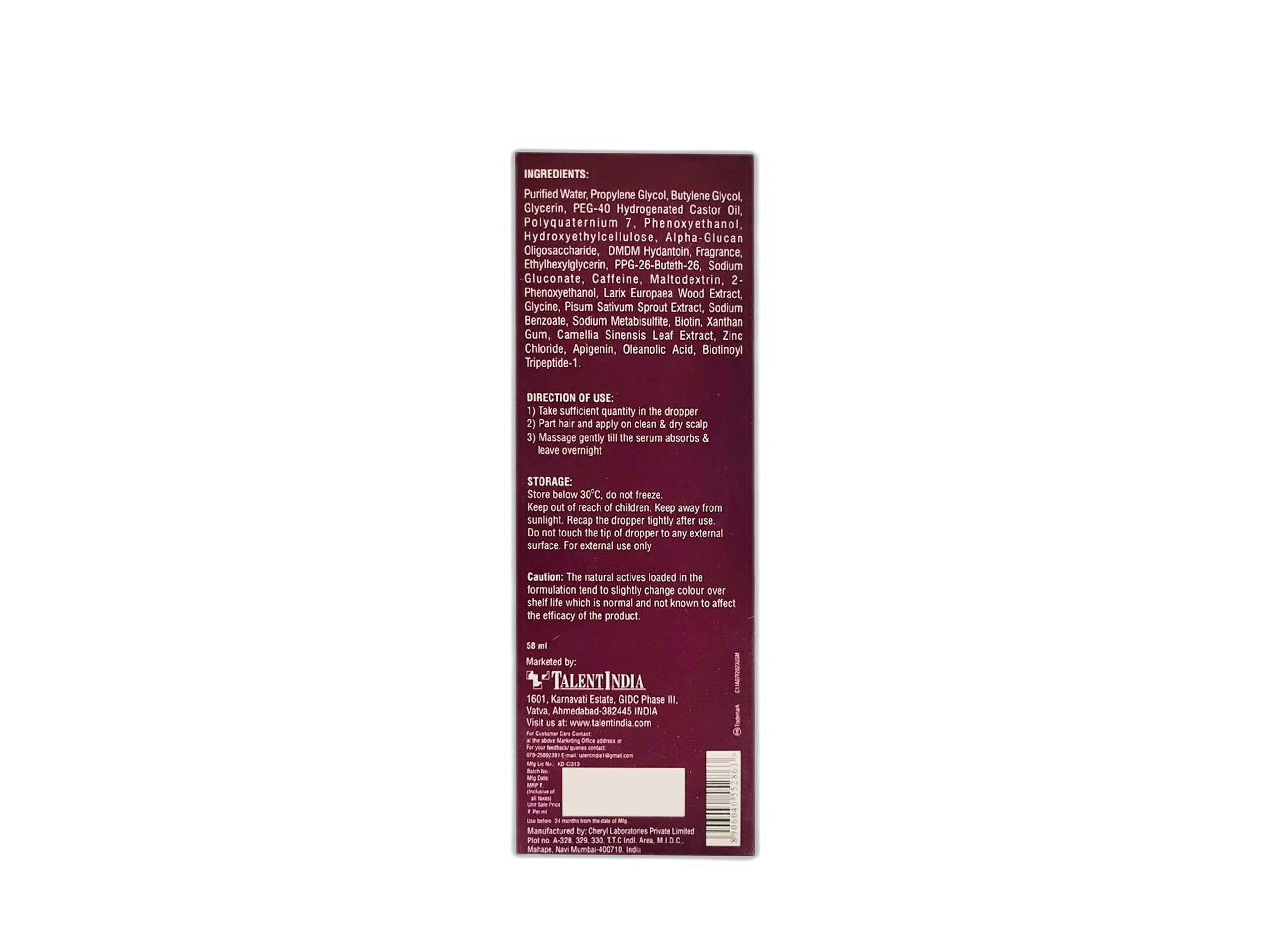 Cafune Scalp Serum