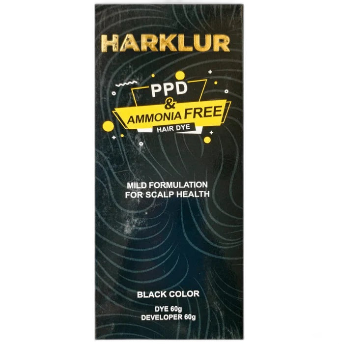 Harklur Black PPD & Ammonia Free Hair Dye