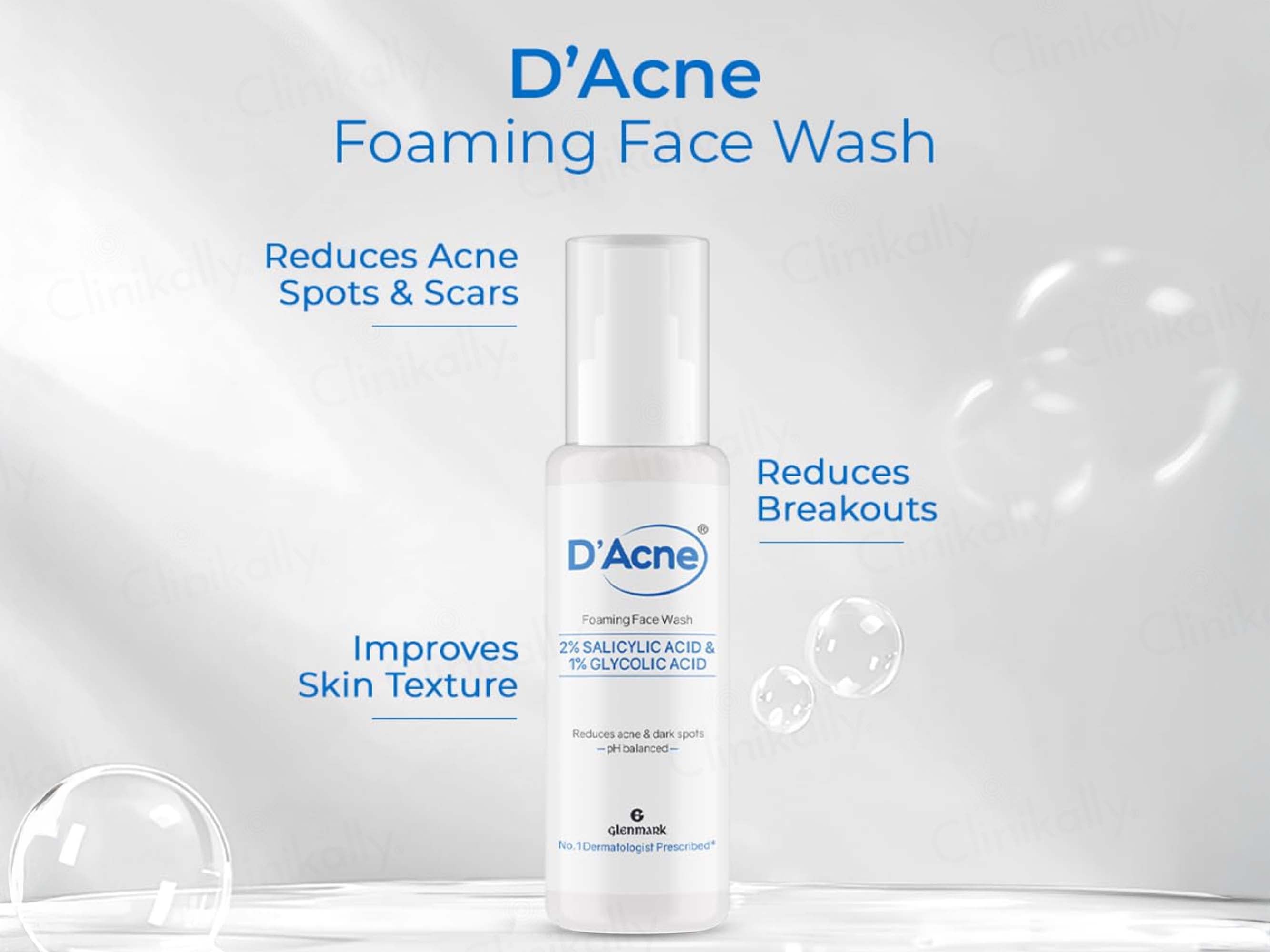 D'Acne Foaming Face Wash