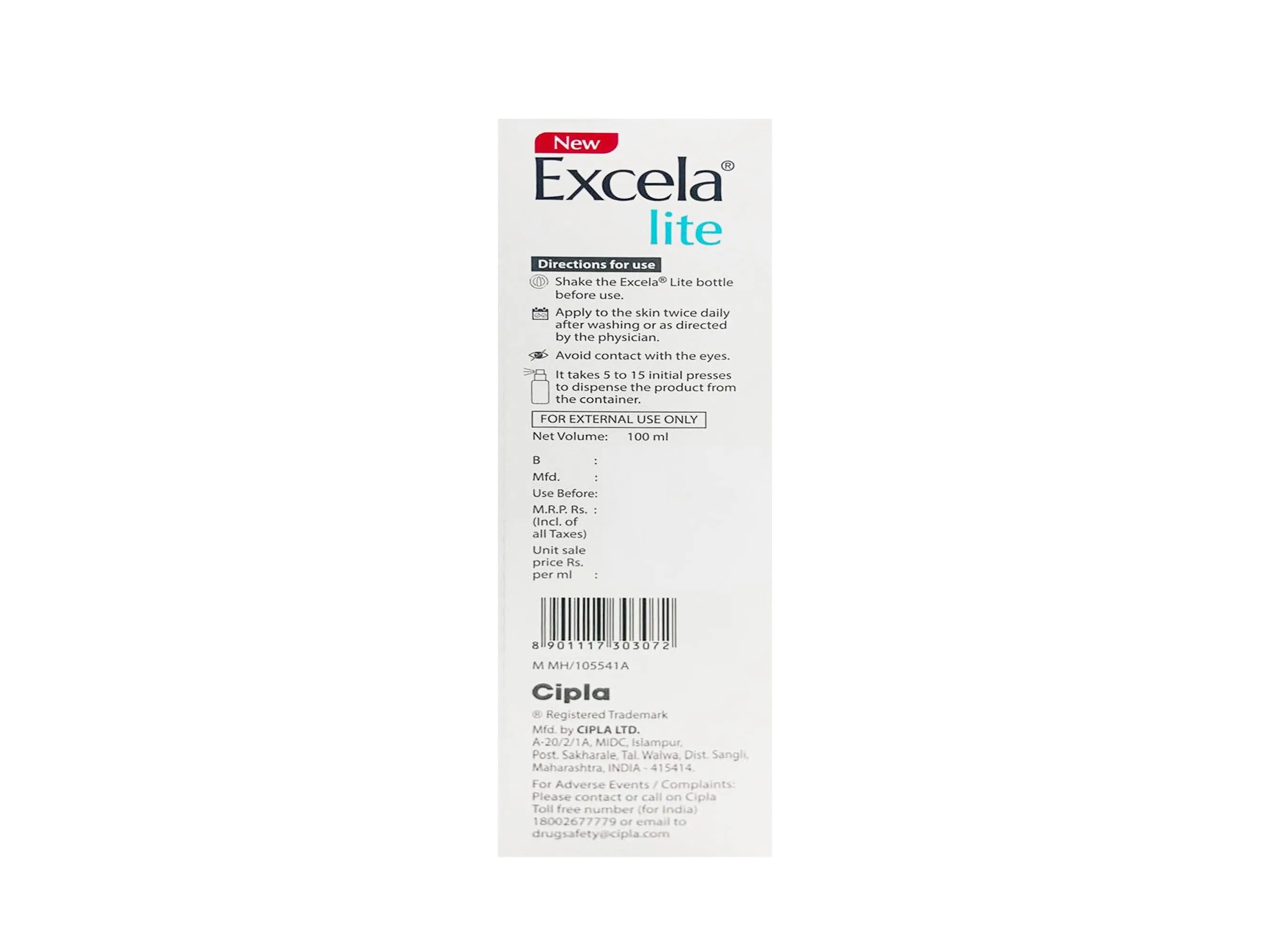 Excela Lite Daily Skin Nourishing Lotion