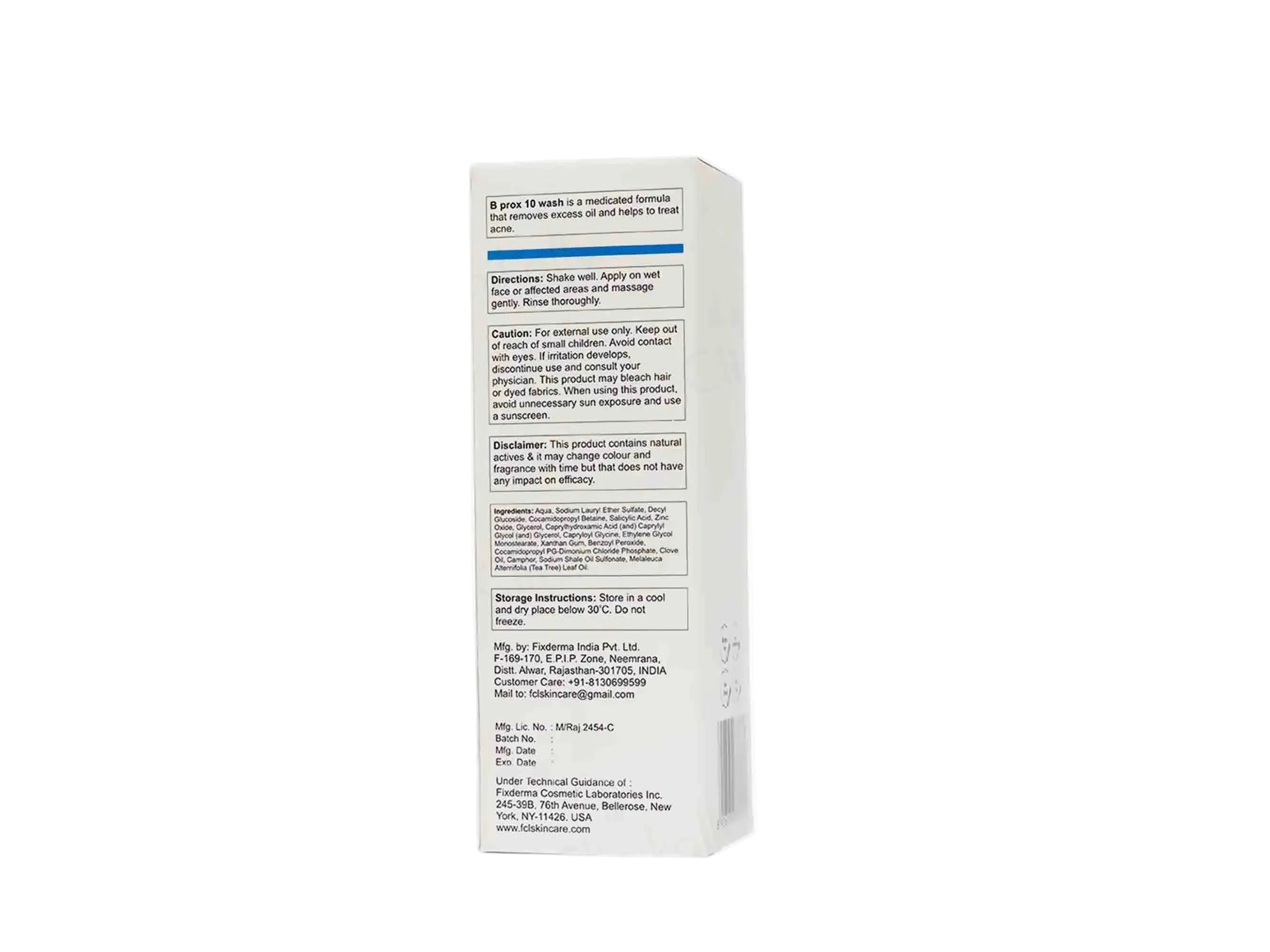 FCL B Prox 10 Face Wash