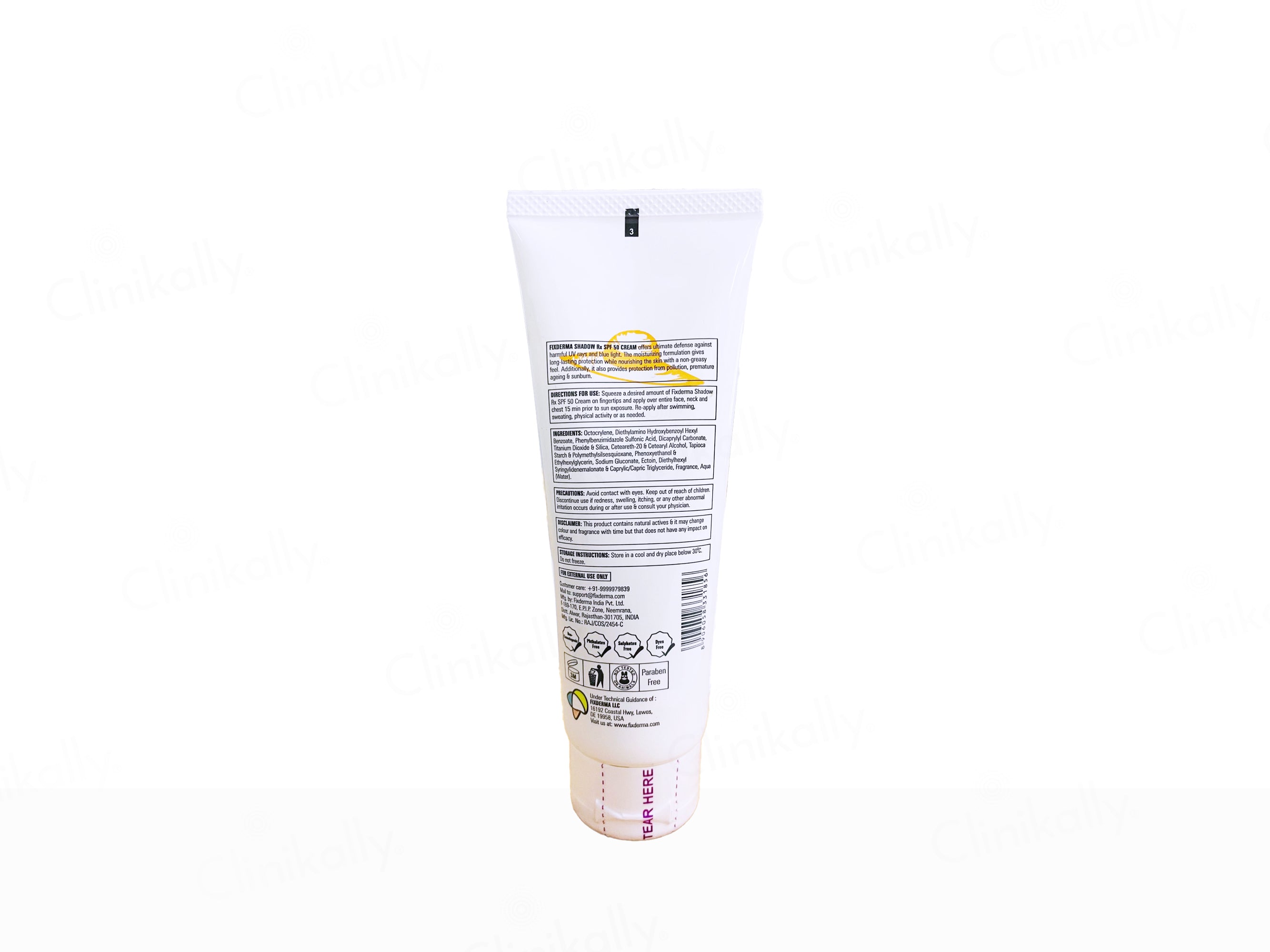Fixderma Shadow Rx Sunscreen Cream SPF 50 PA+++