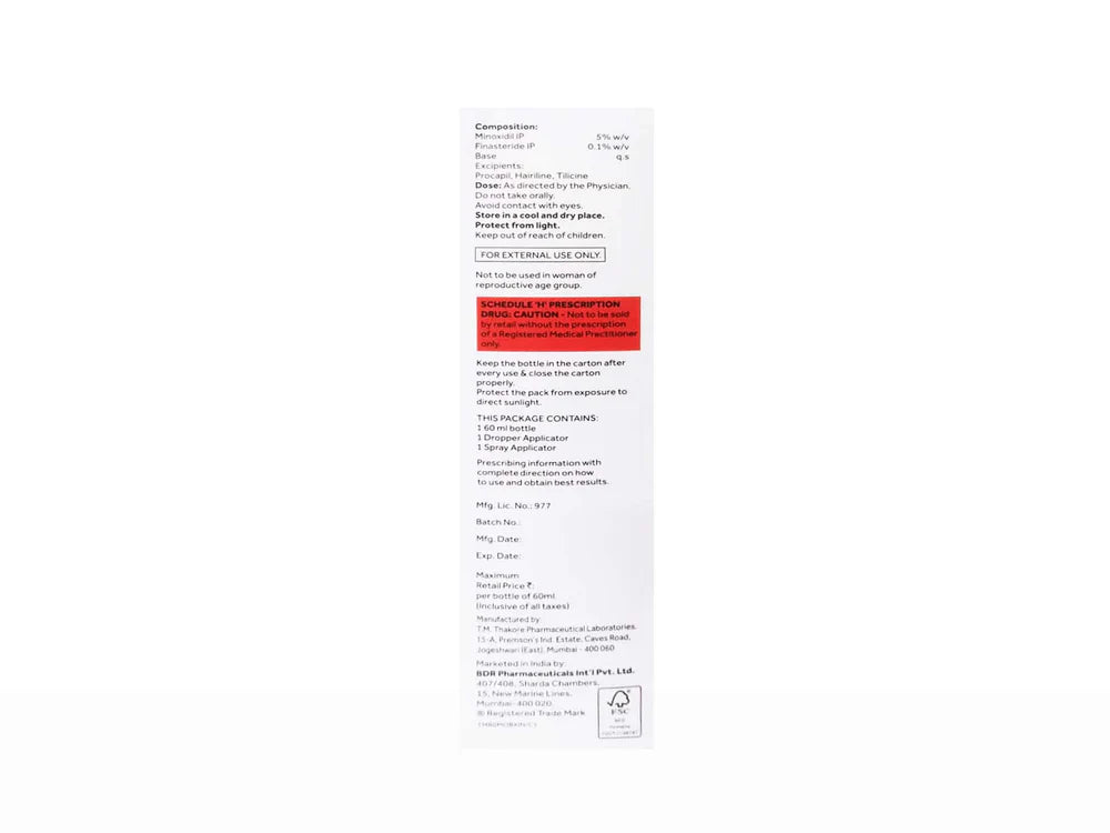 Fultress-F Plus 5% Topical Solution