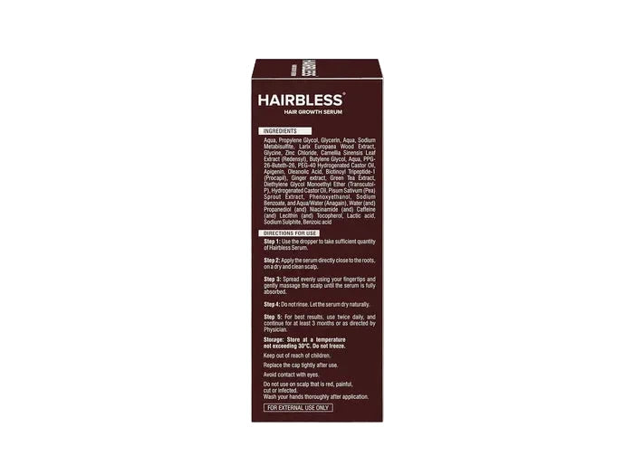 Hairbless Hair Growth Serum