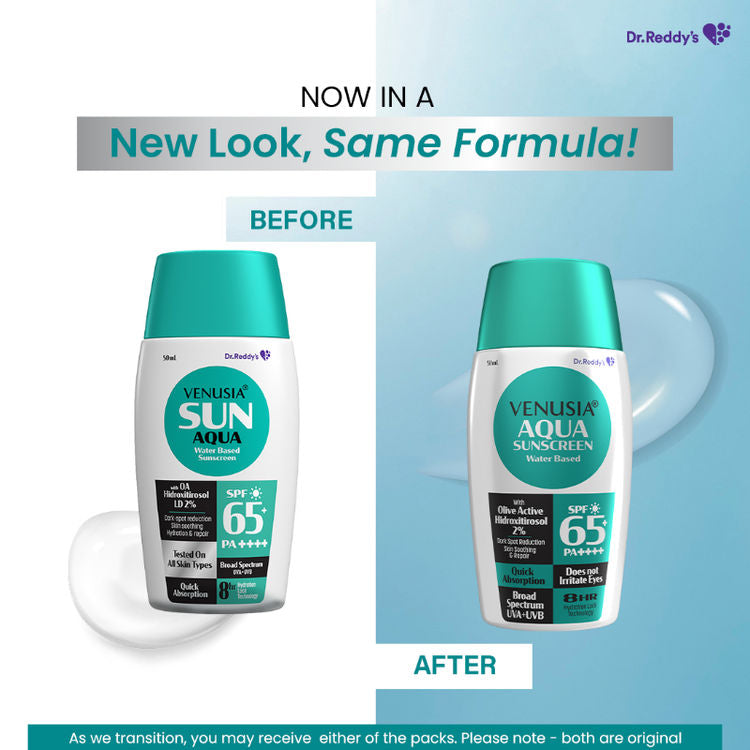 Venusia Aqua Water Based Sunscreen SPF 65+ PA++++