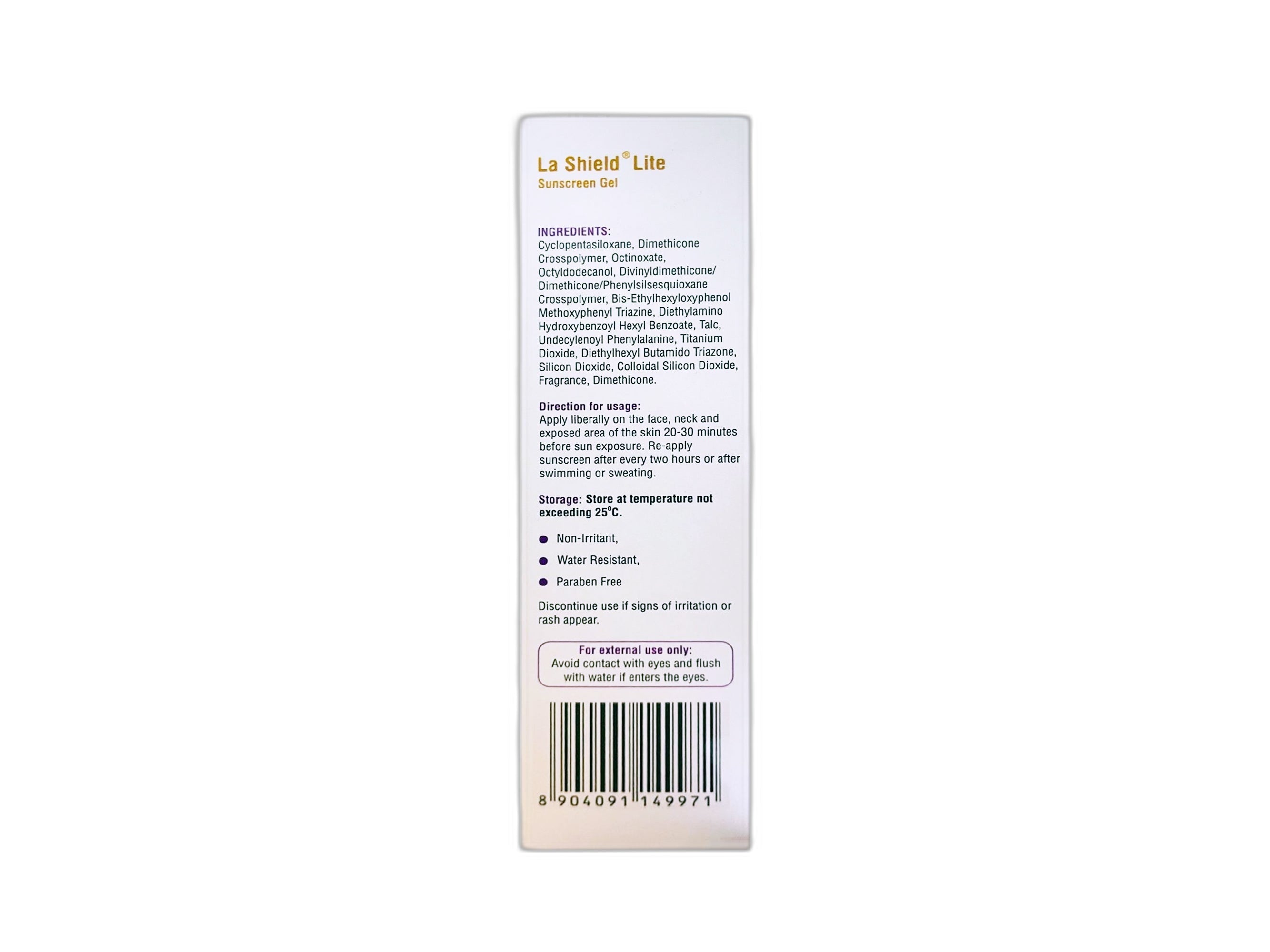 La Shield Lite Sunscreen Gel SPF 50+ PA+++