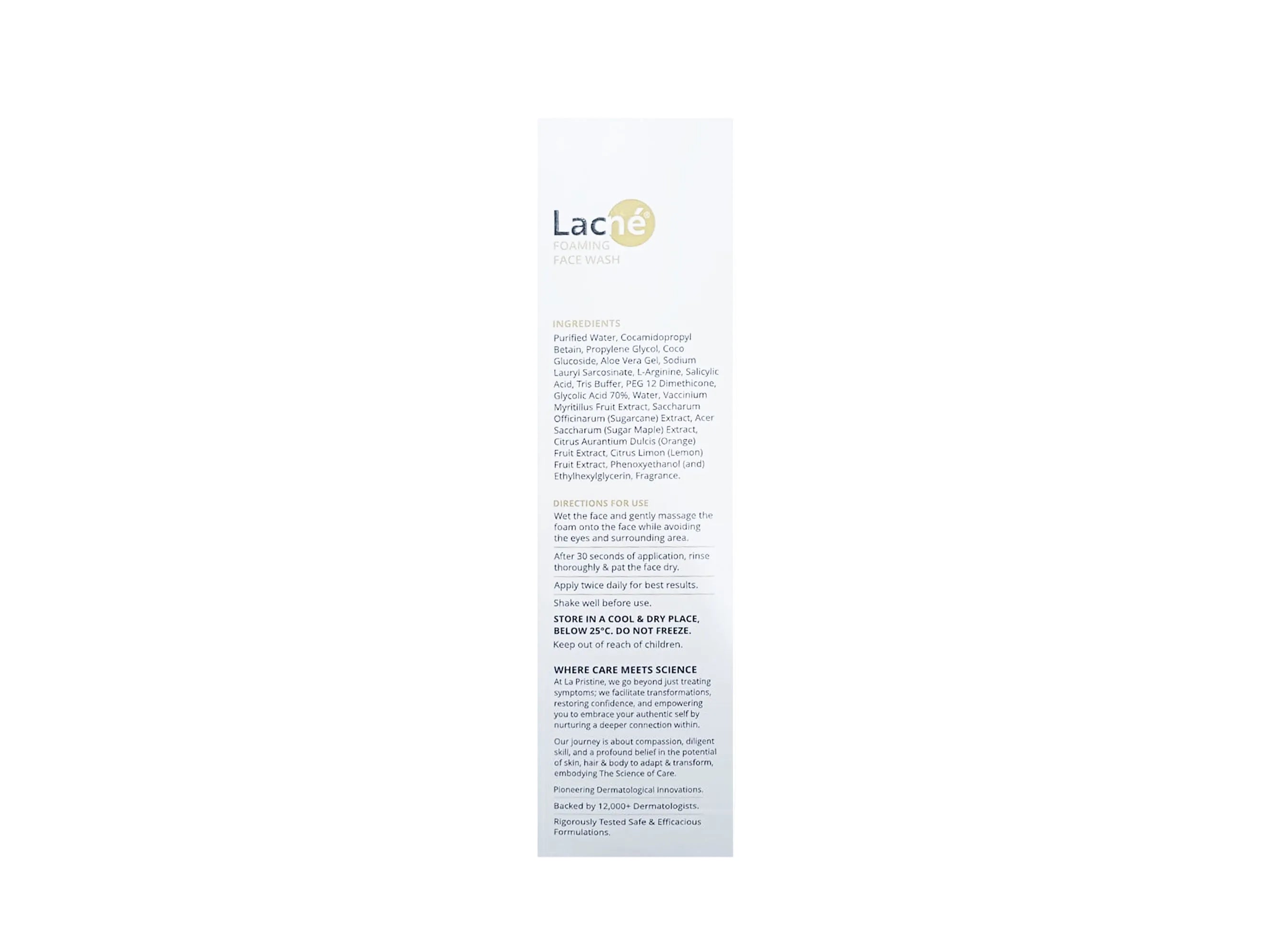 Lacne Foaming Face Wash
