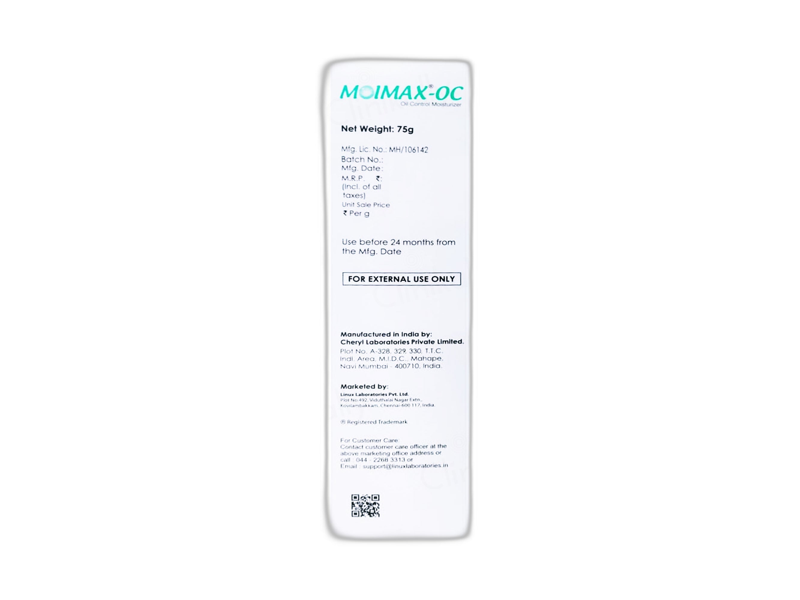 Moimax-OC Oil Control Moisturizer