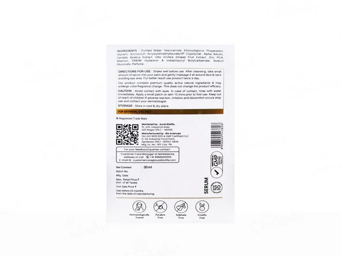 Niafine 10% Niacinamide Serum