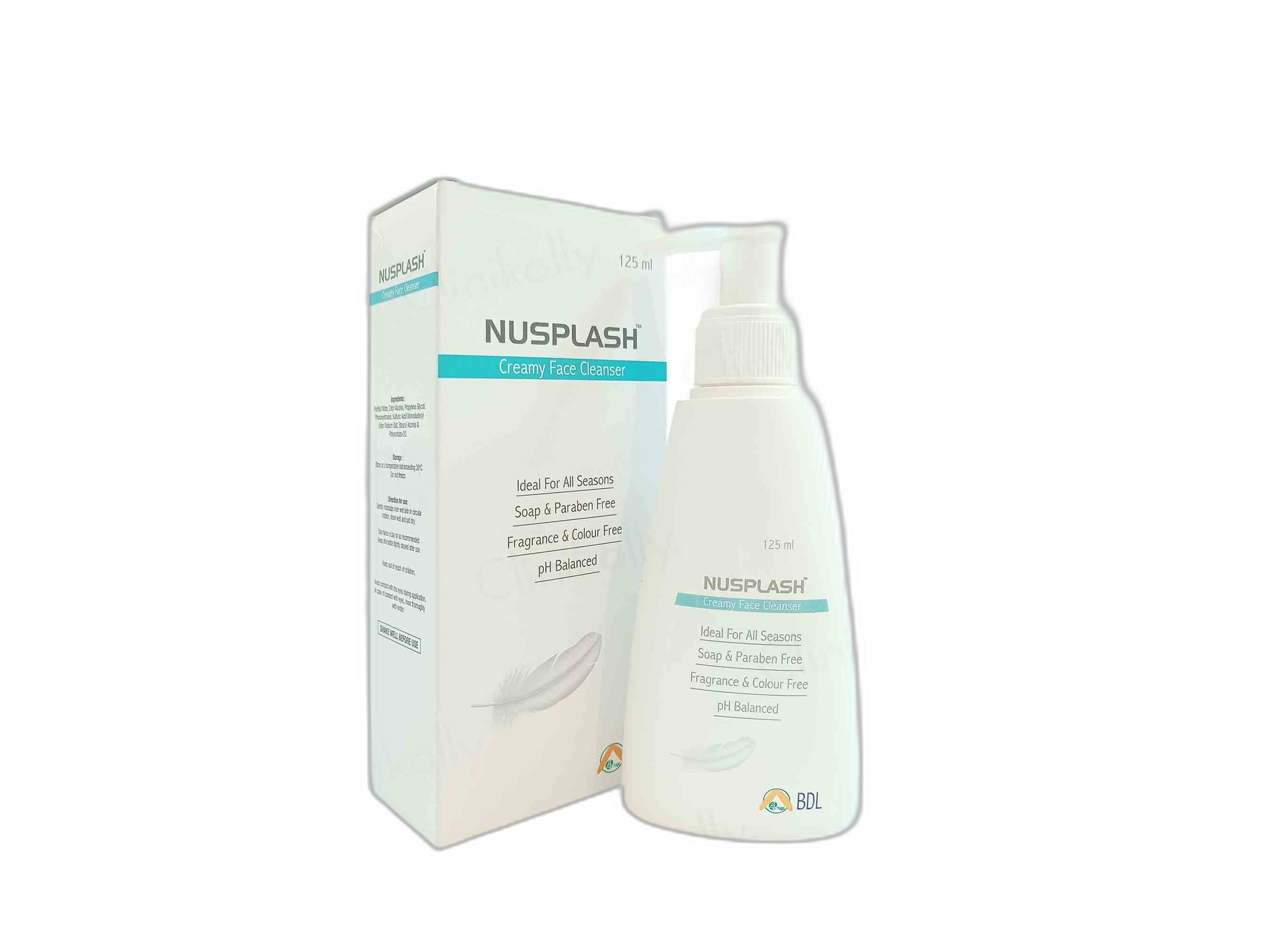 Nusplash Creamy Face Cleanser