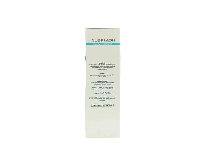 Nusplash Creamy Face Cleanser