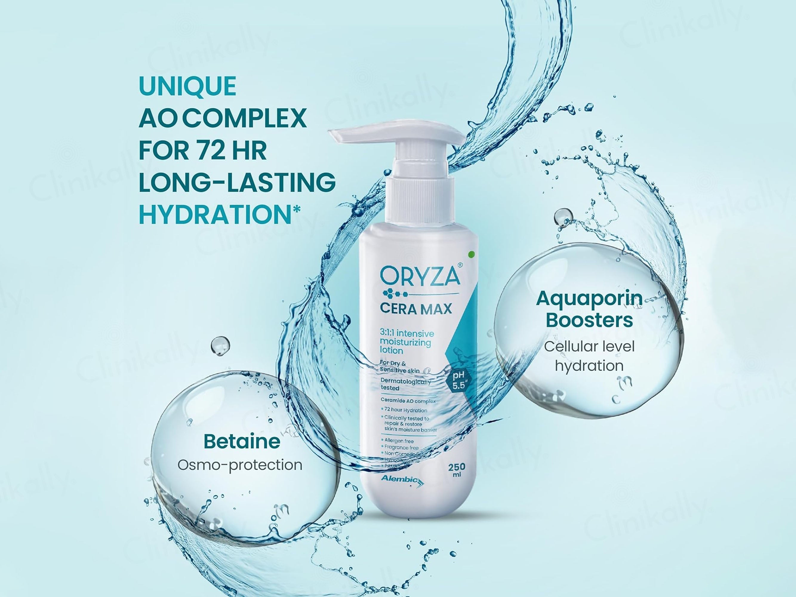 Oryza Cera Max Intensive Moisturizing Lotion