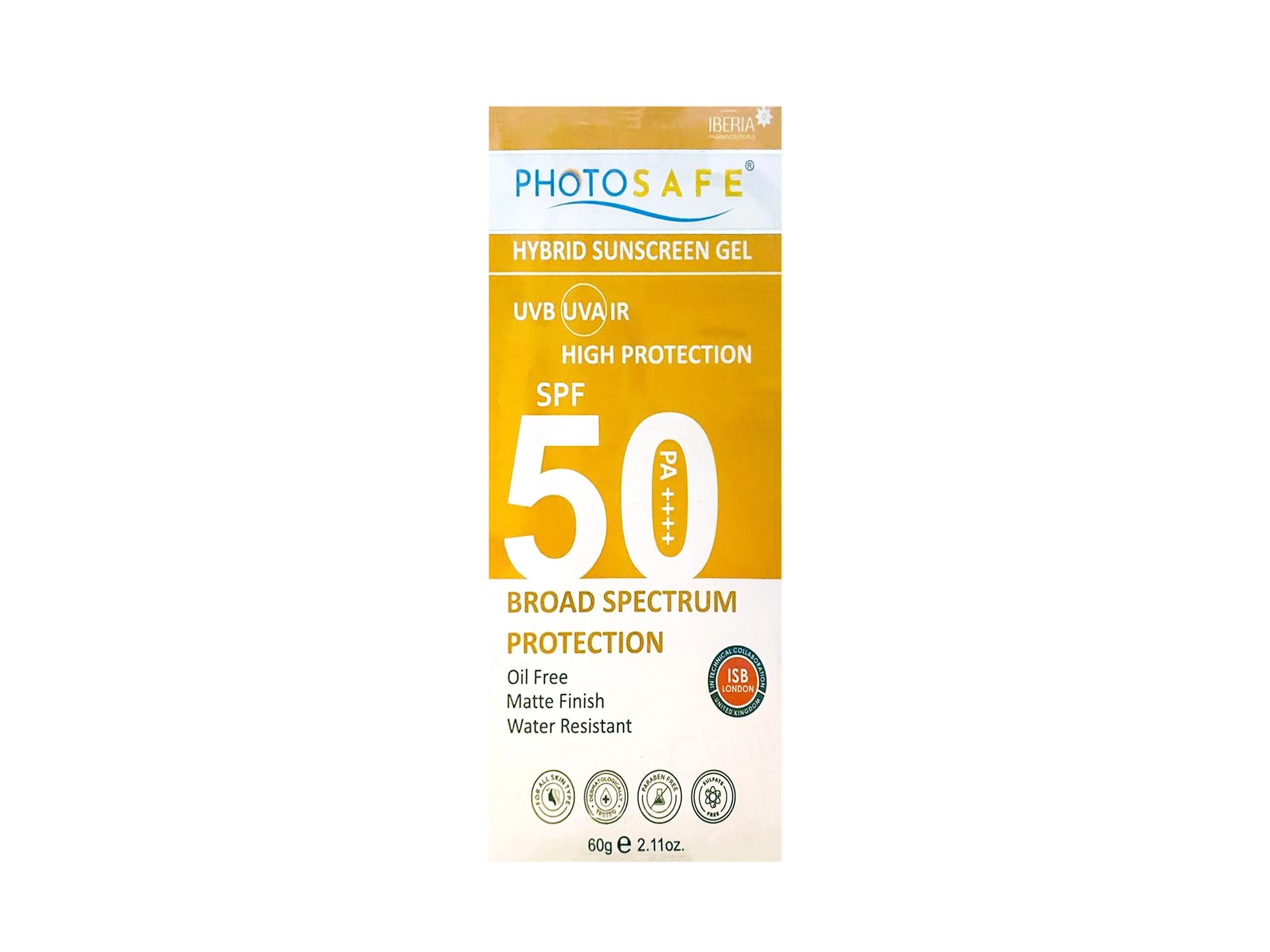 Photosafe Hybrid Broad Spectrum Sunscreen Gel SPF 50 PA++++