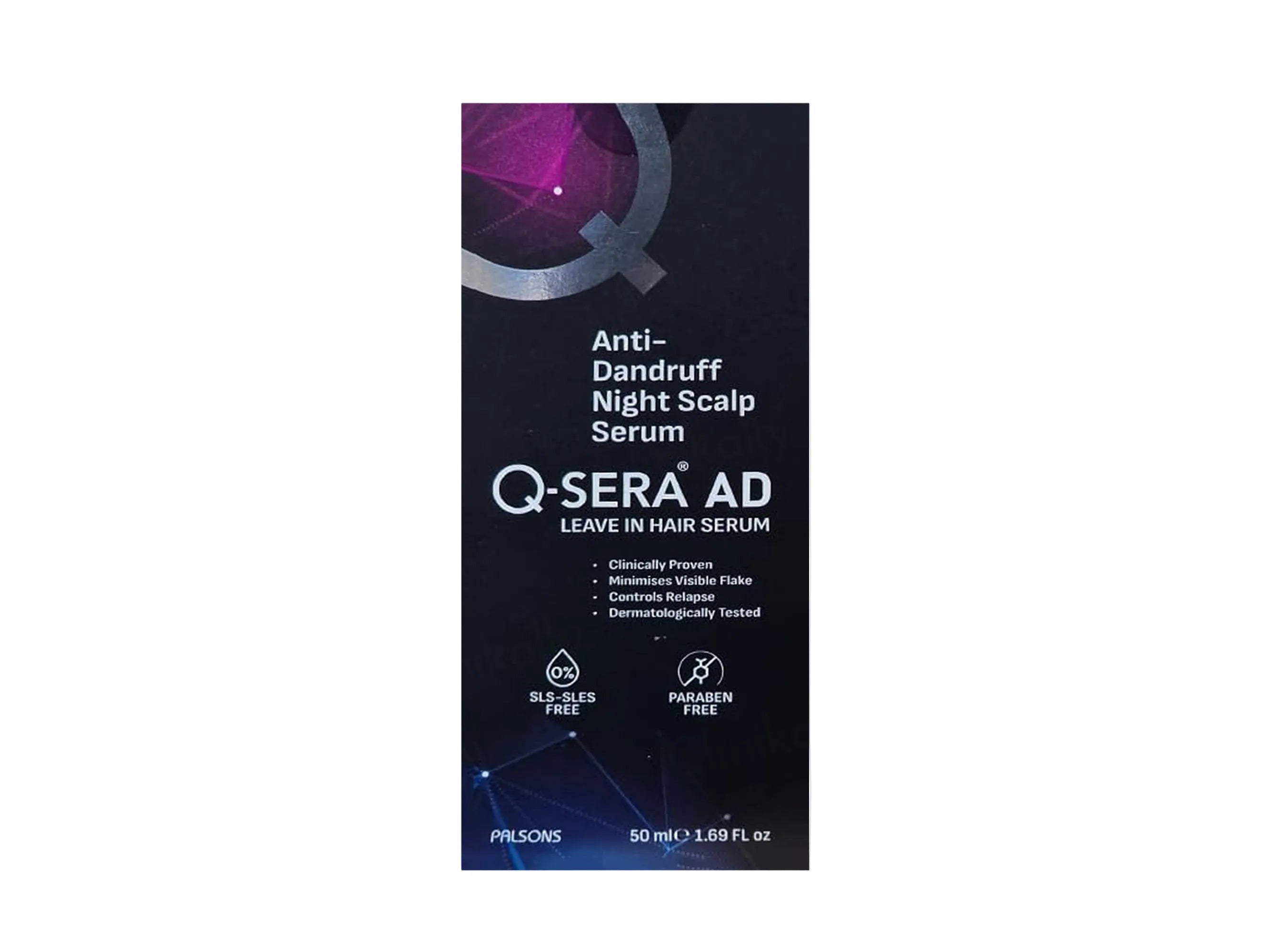 Q-Sera AD Anti-Dandruff Night Scalp Leave-In Hair Serum
