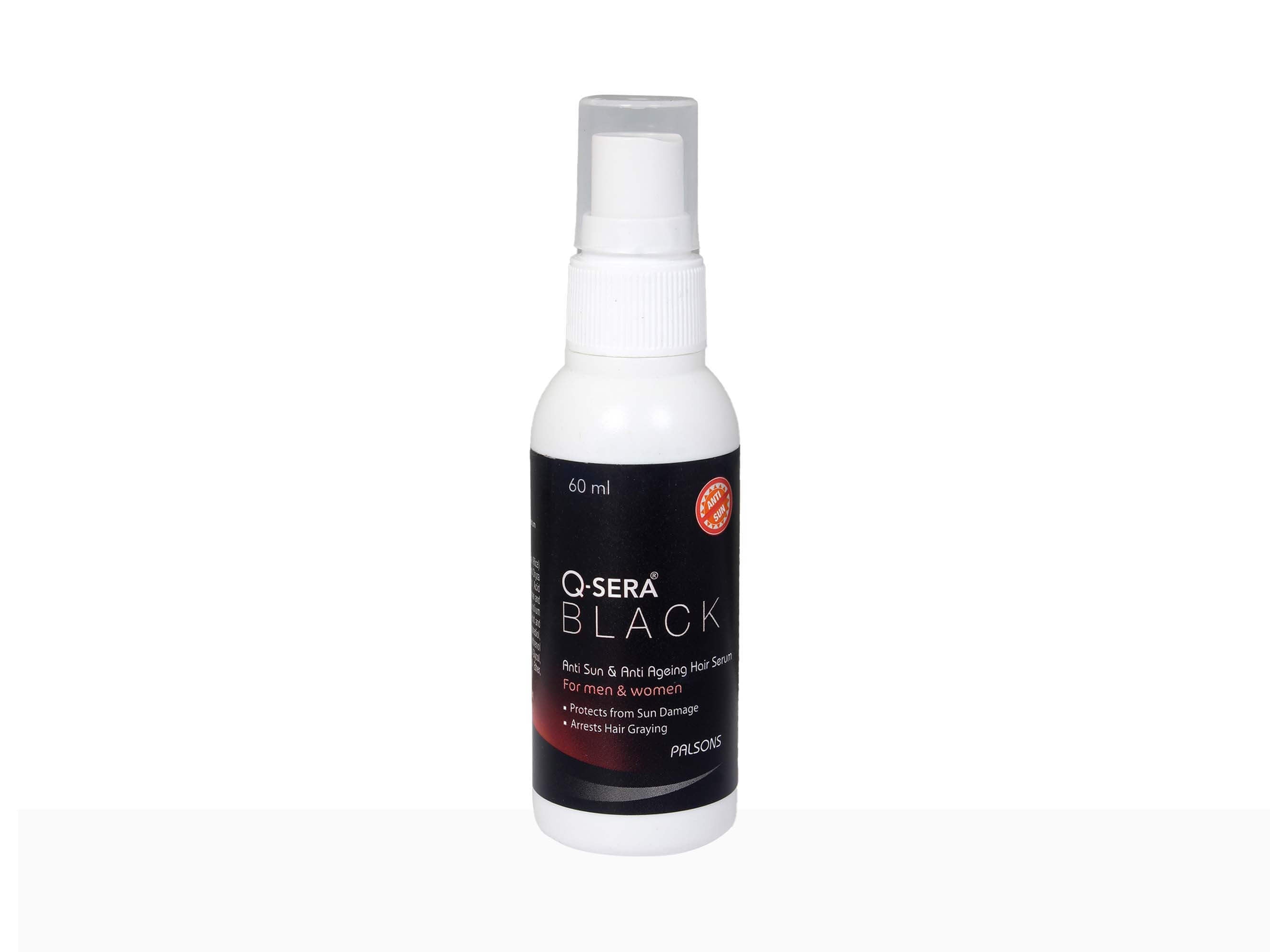 Q Sera Black Serum Hair Serum