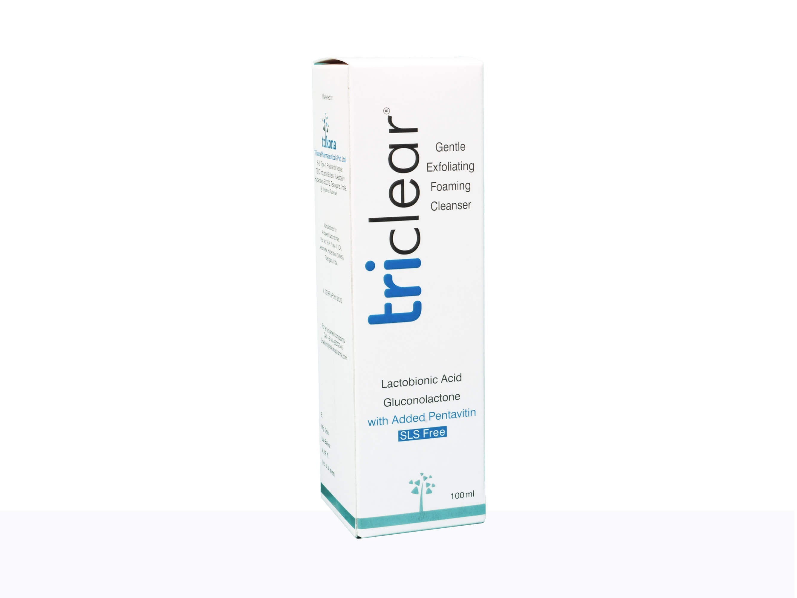 Triclear Gentle Exfoliating Foaming Cleanser