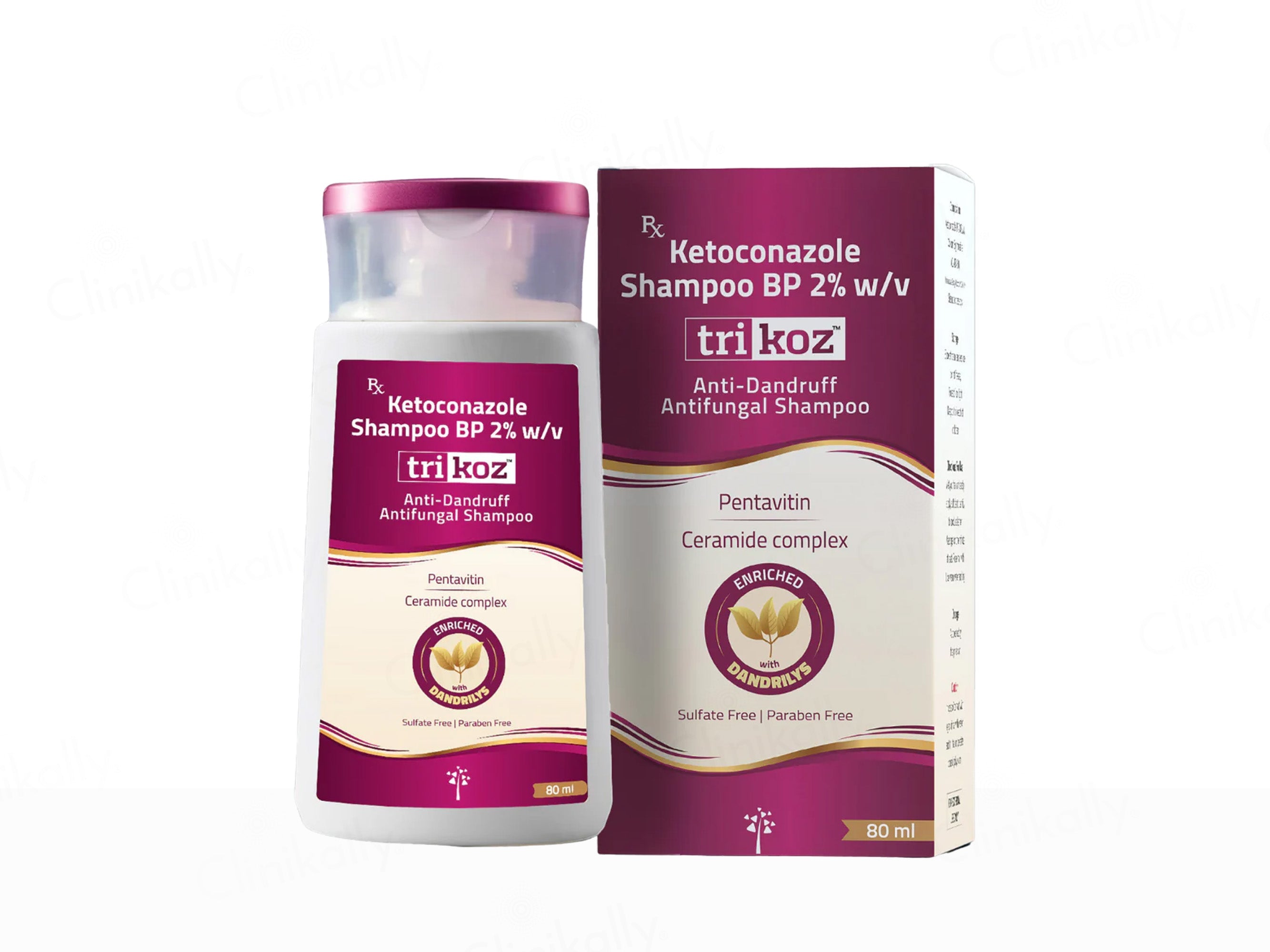 Trikoz Anti-Dandruff Antifungal Shampoo