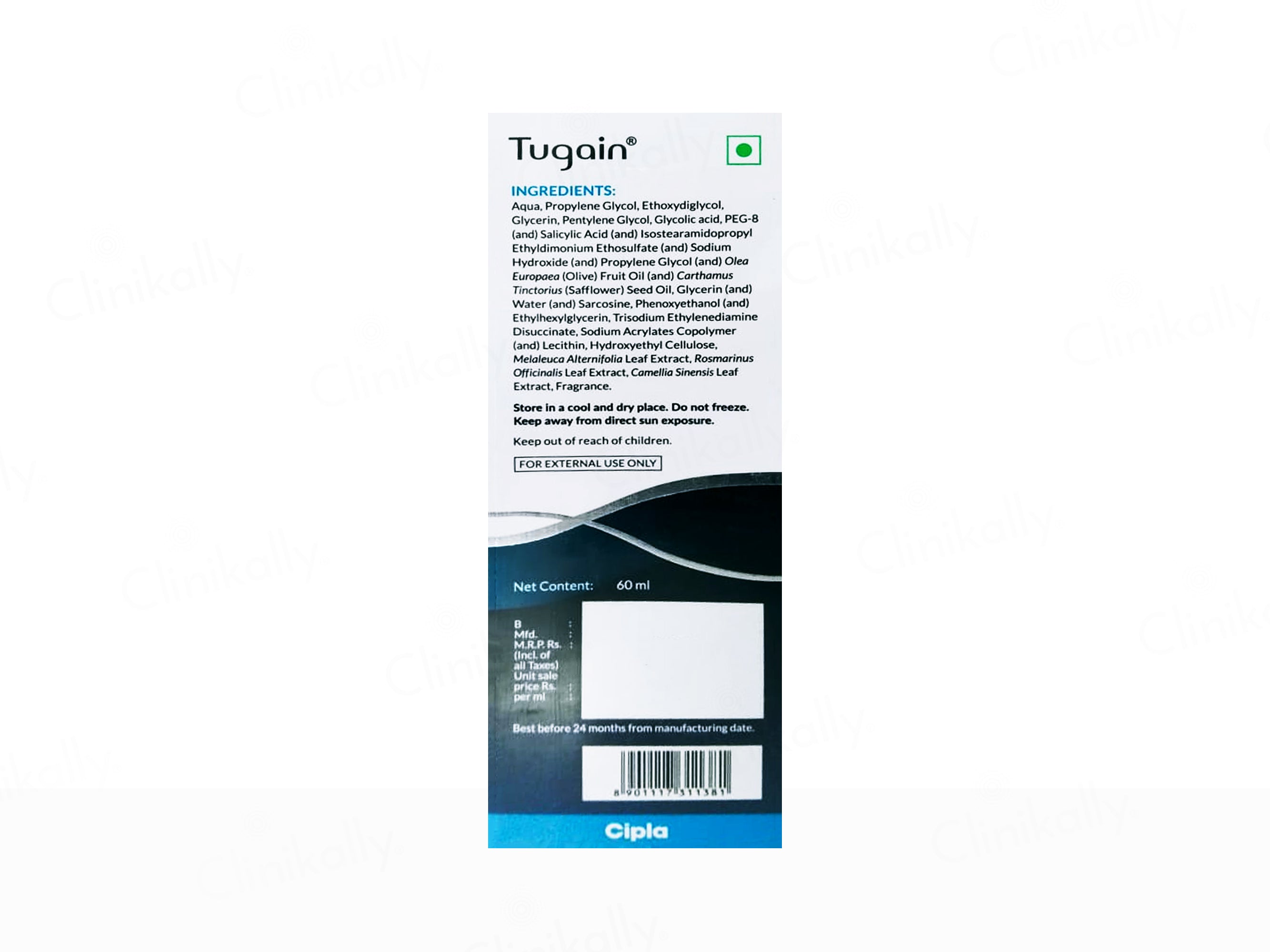Tugain Pre-Shampoo Scalp Scrub
