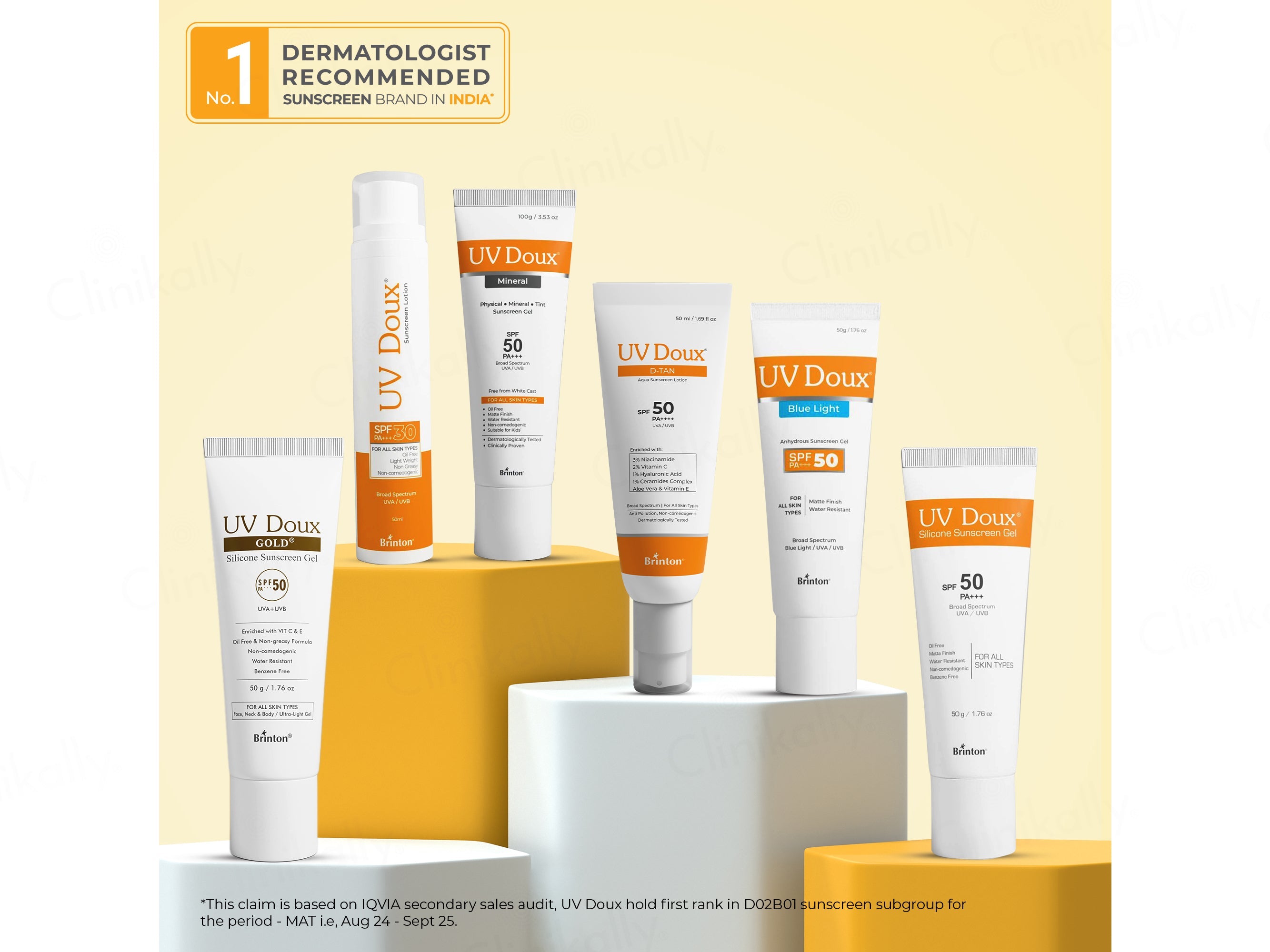 UV Doux D-Tan Aqua Sunscreen Lotion SPF 50 PA++++