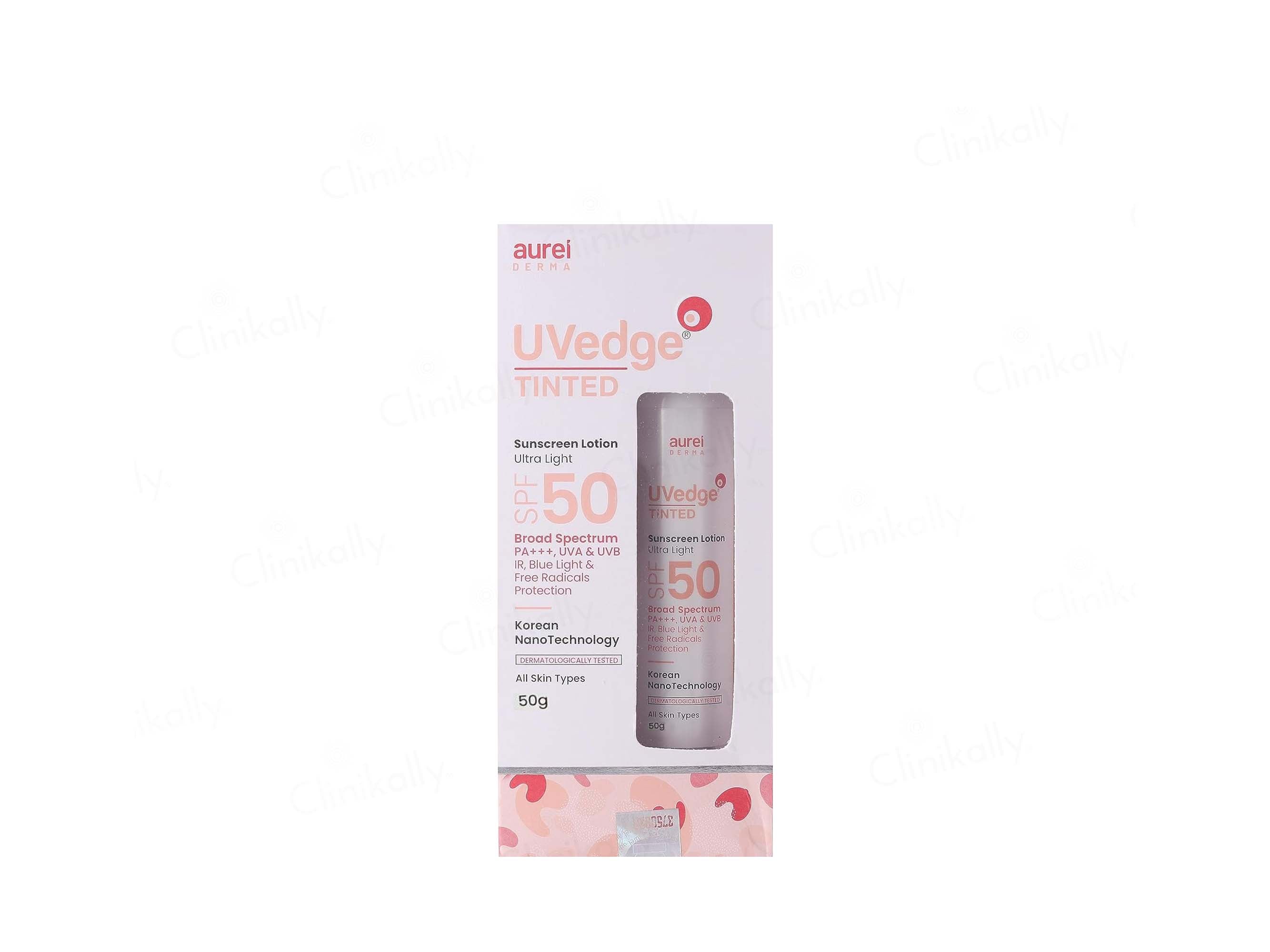 UVedge Tinted Sunscreen Lotion SPF 50 PA+++