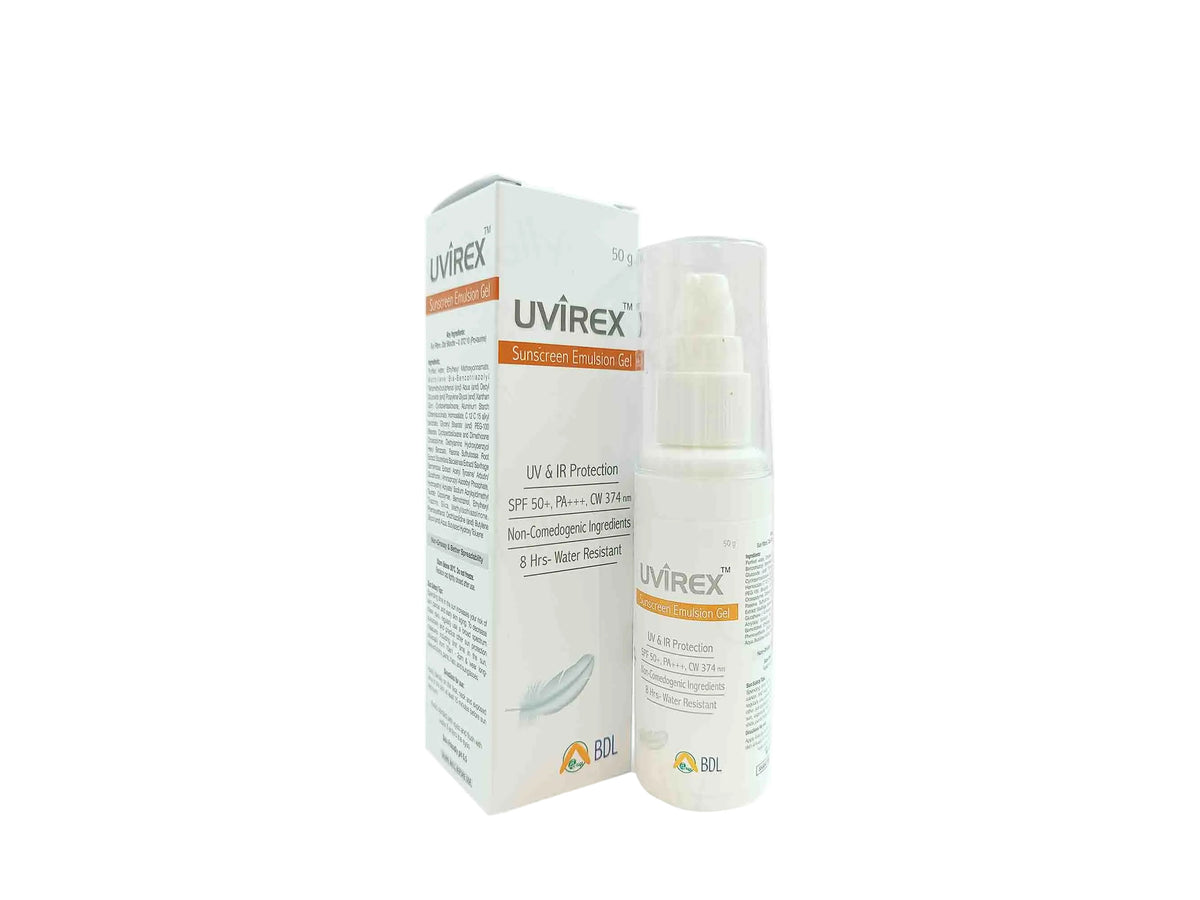 Uvirex Sunscreen Emulsion Gel SPF 50+