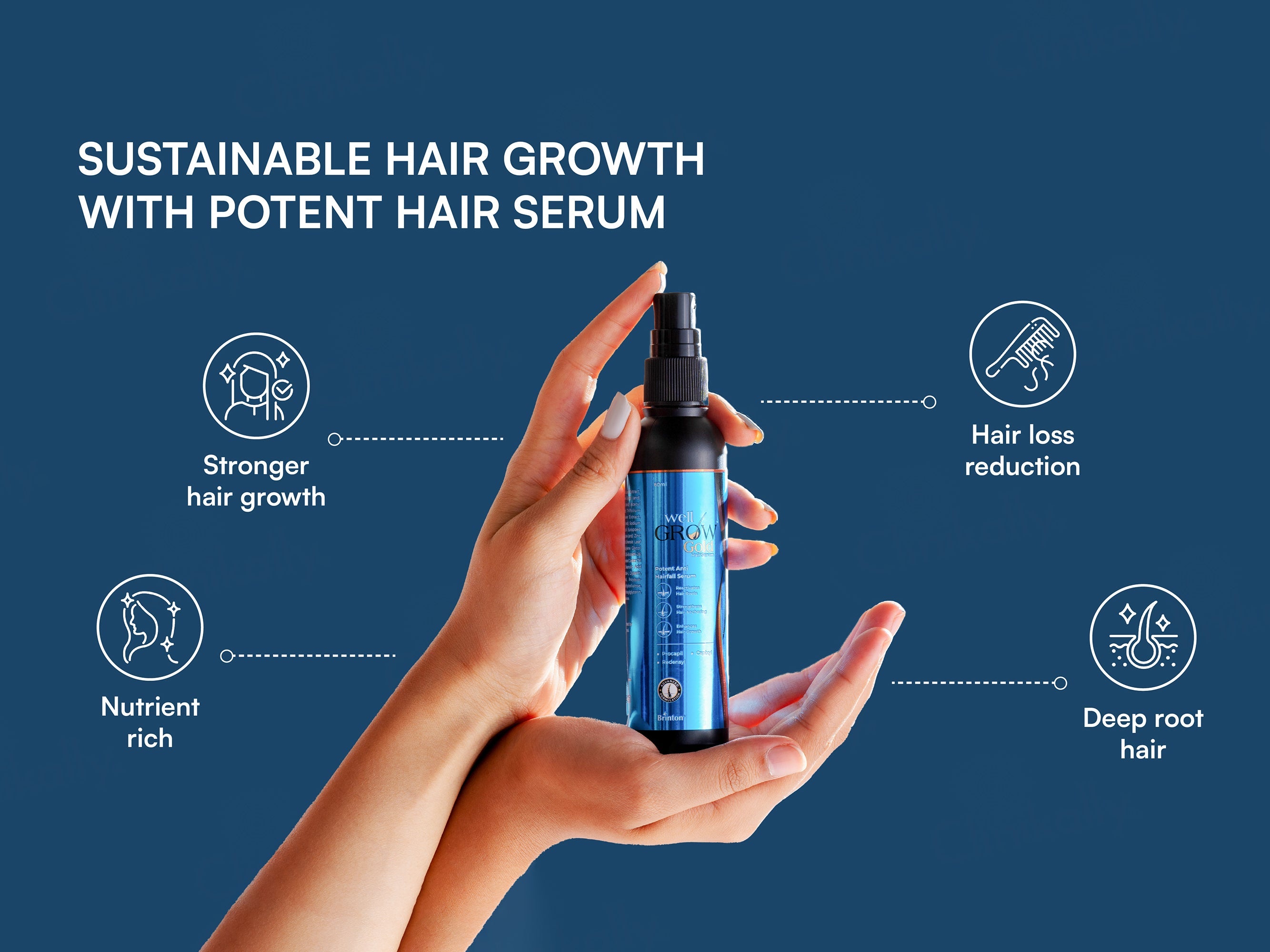 Well Grow Gold Anti-Hairfall Hair Serum