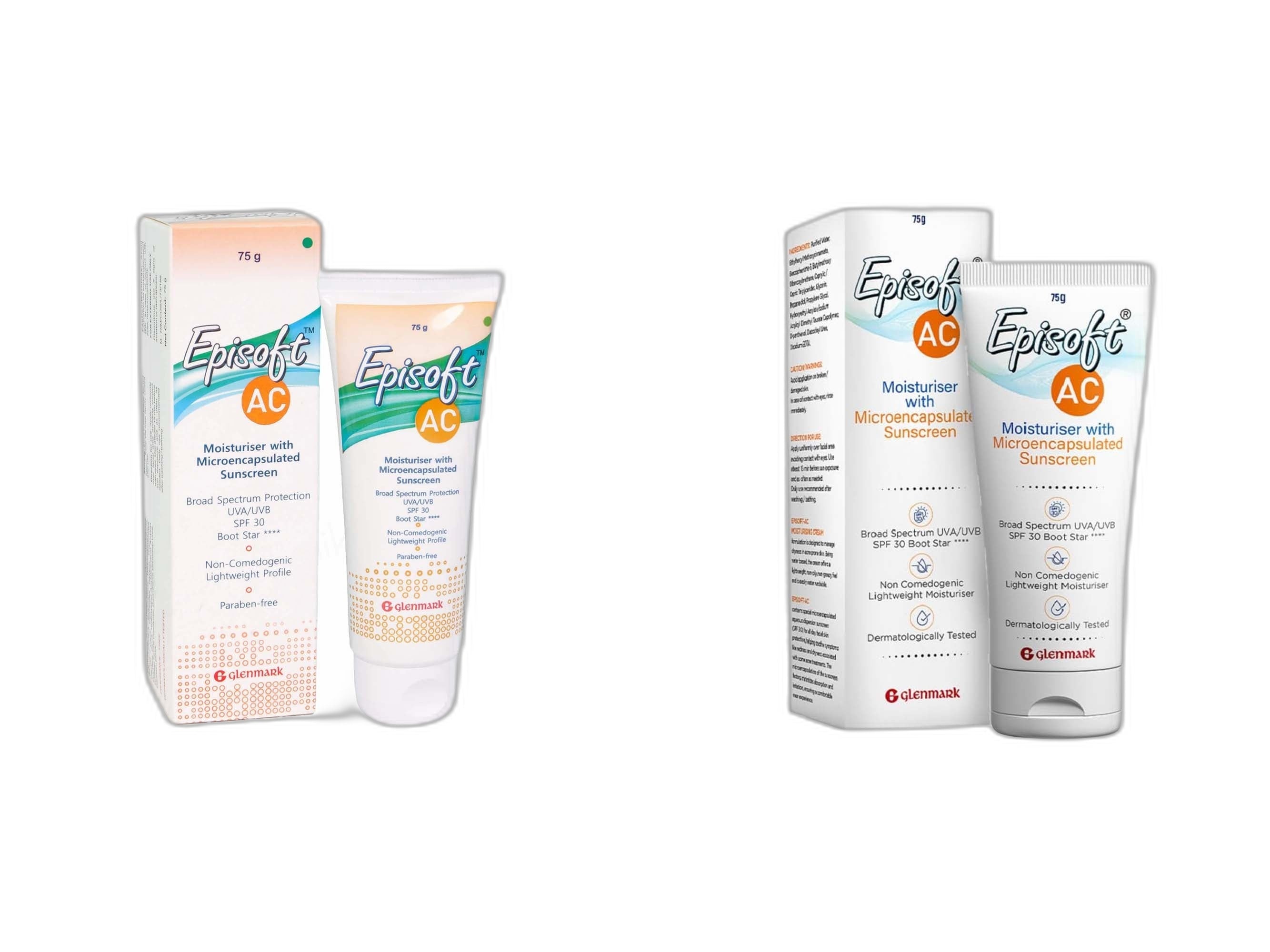 Episoft AC Moisturiser with Sunscreen SPF 30