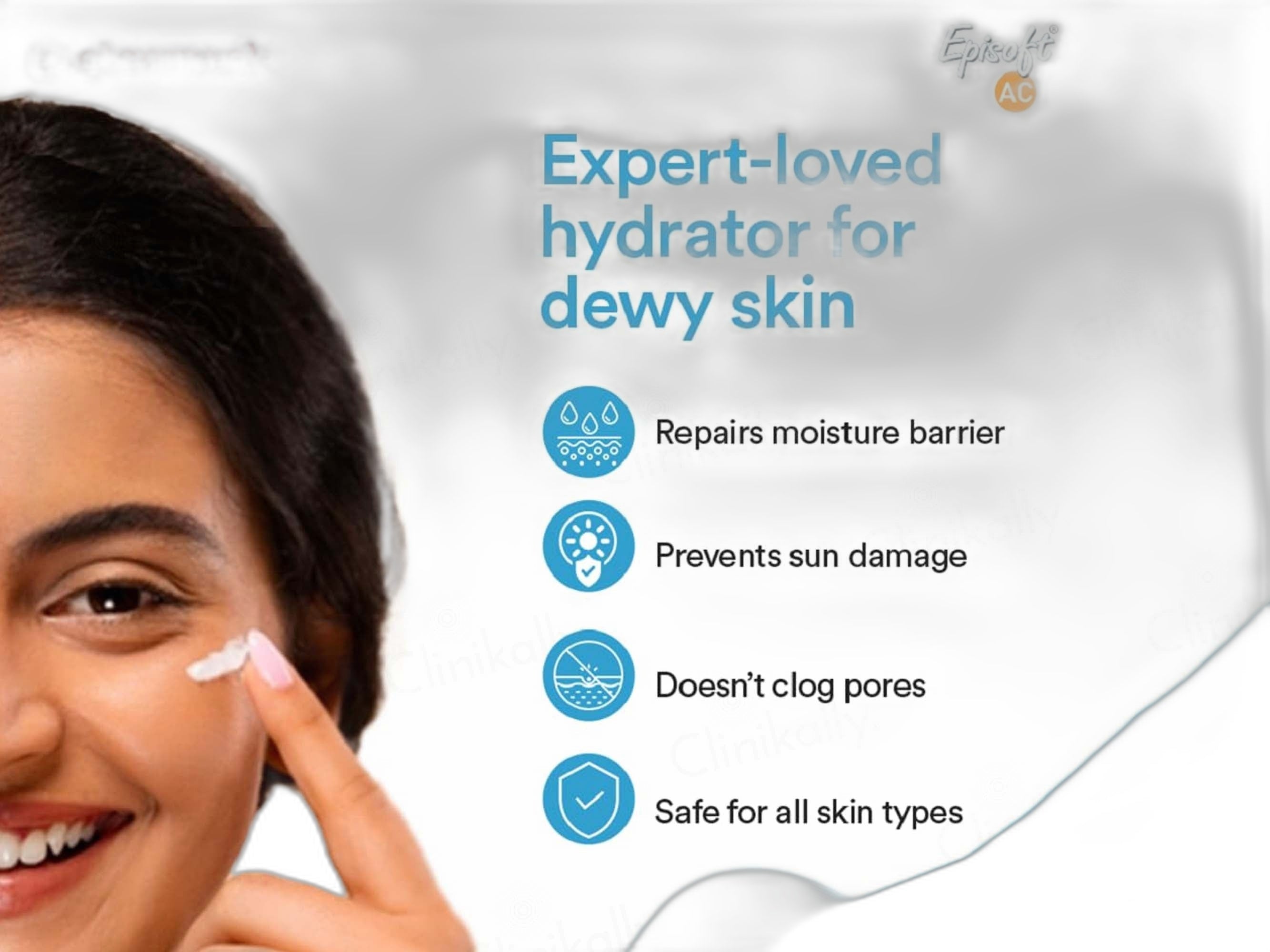 Episoft AC Moisturiser with Sunscreen SPF 30