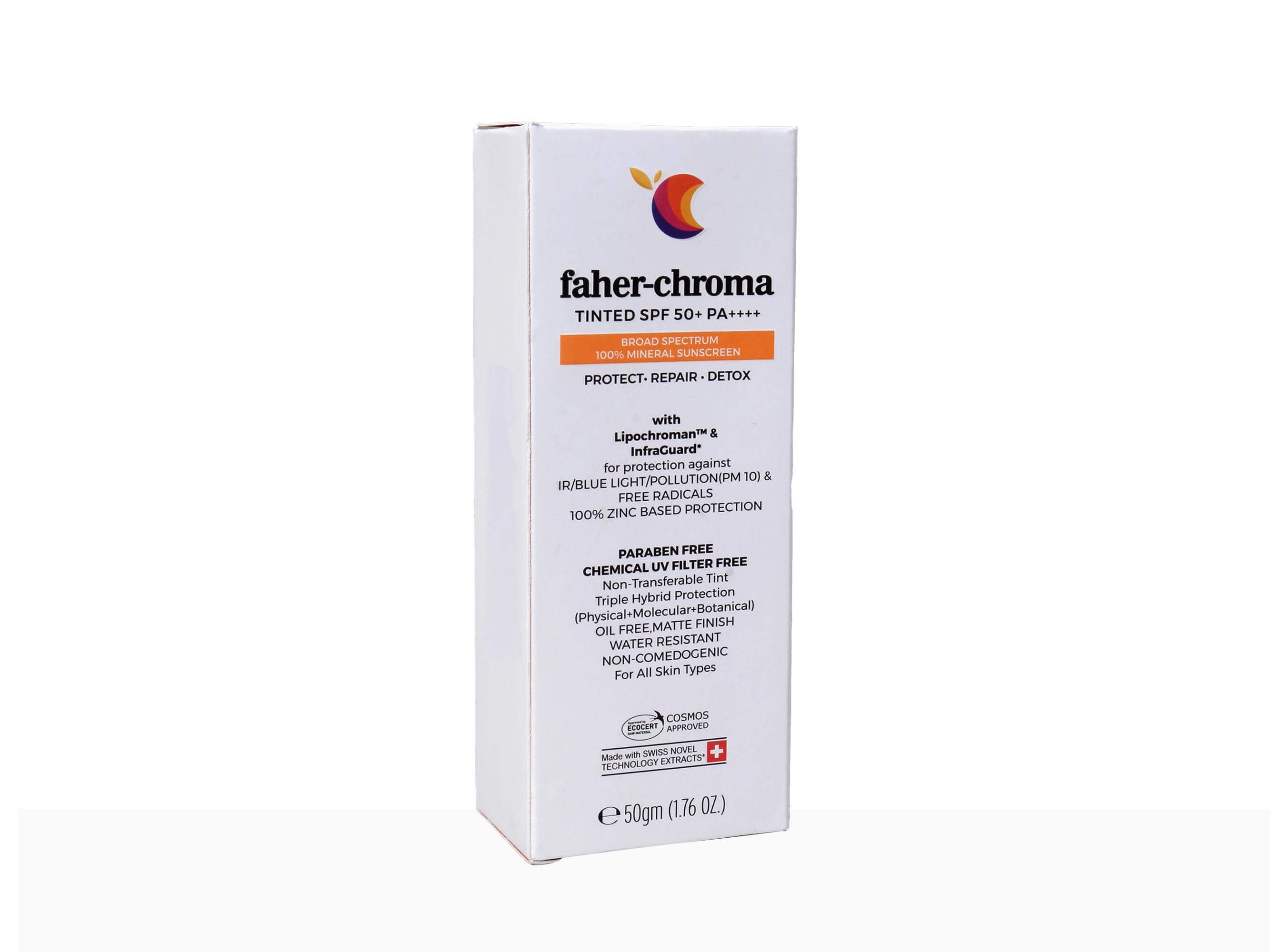 Faher-Chroma Tinted SPF 50+ Sunscreen PA++++