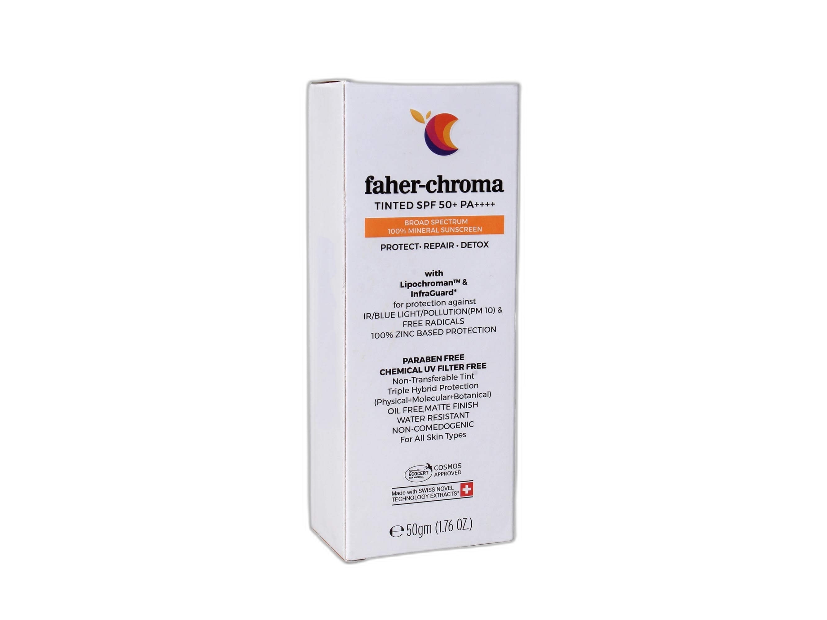 Faher-Chroma Tinted SPF 50+ Sunscreen PA++++