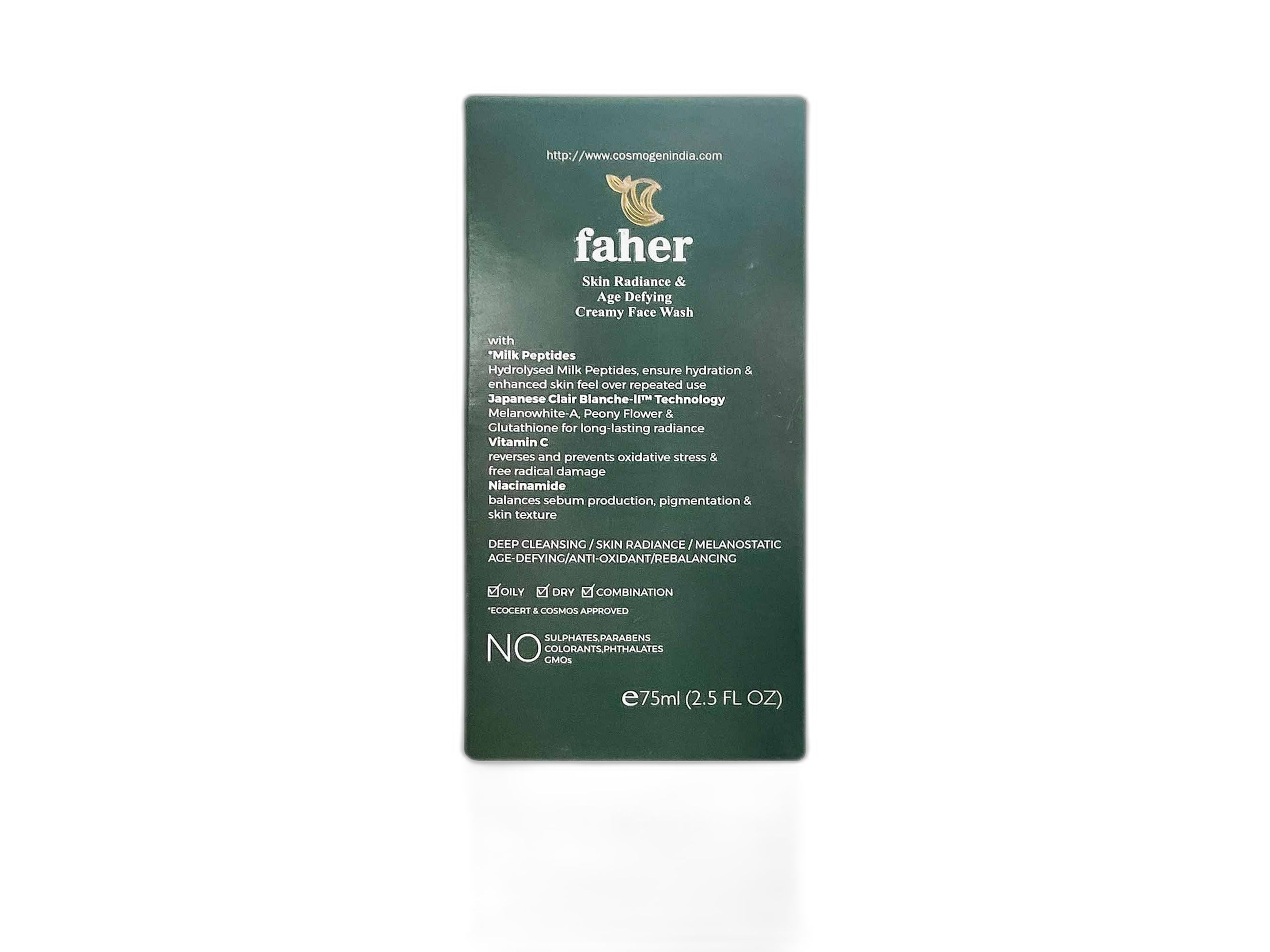 Faher Skin Radiance & Age Defying Creamy Face Wash