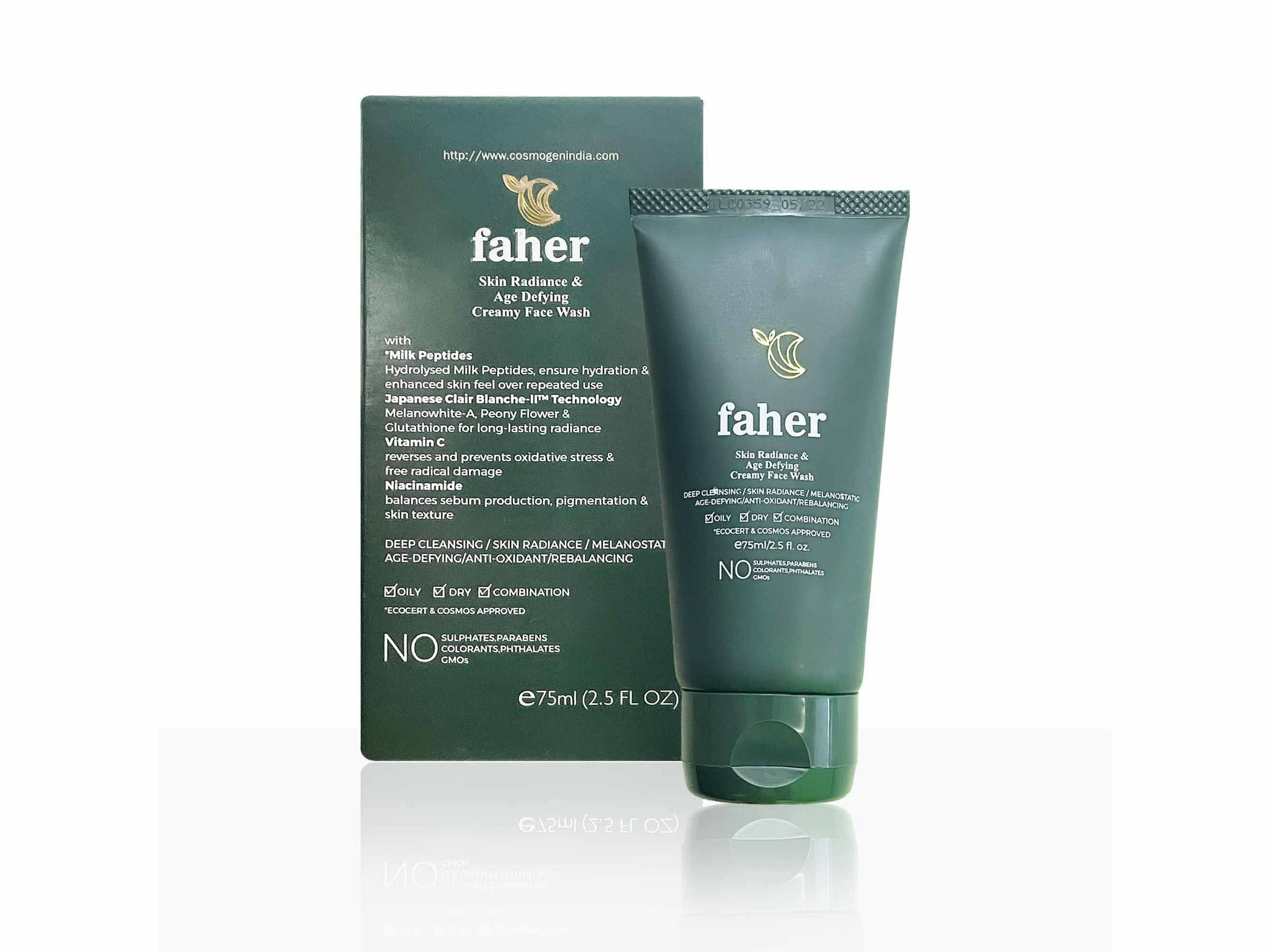 Faher Skin Radiance & Age Defying Creamy Face Wash