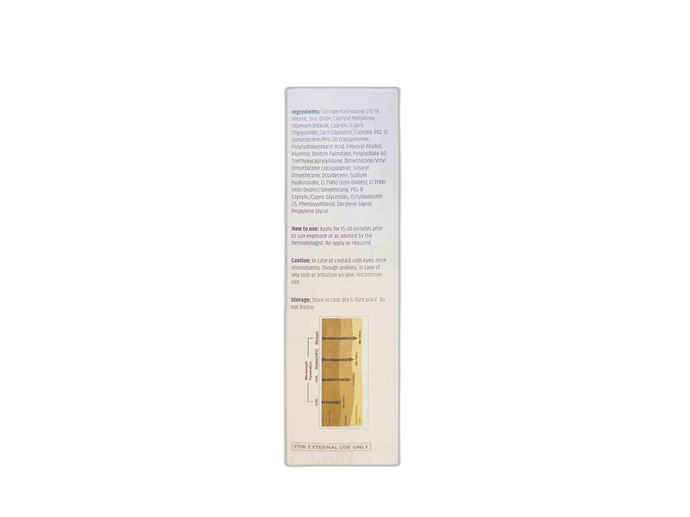 Mis D Sun Tinted Sunscreen SPF 50 PA+++