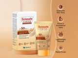 Solasafe Tinted Lightweight Mousse Sunscreen SPF 50 PA+++ (Ivory)