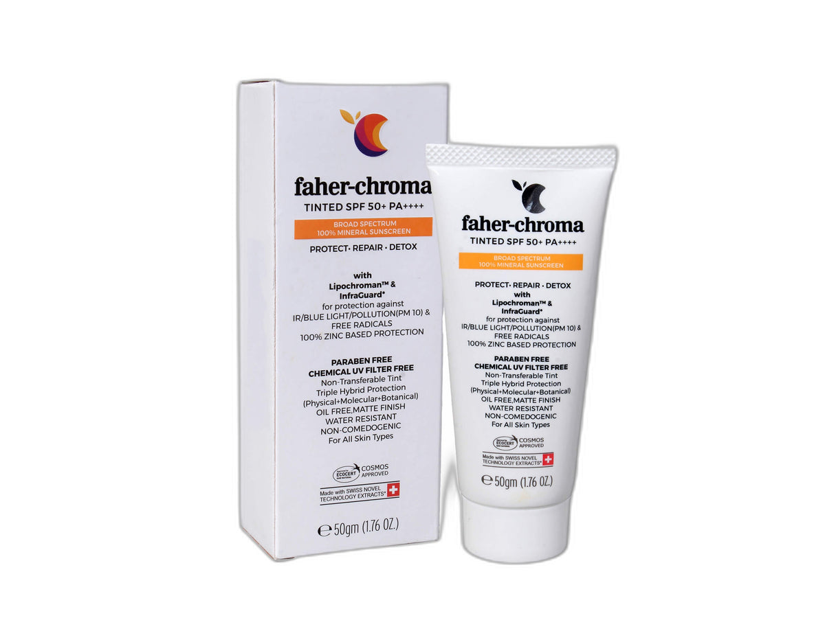 Faher-Chroma Tinted SPF 50+ Sunscreen PA++++