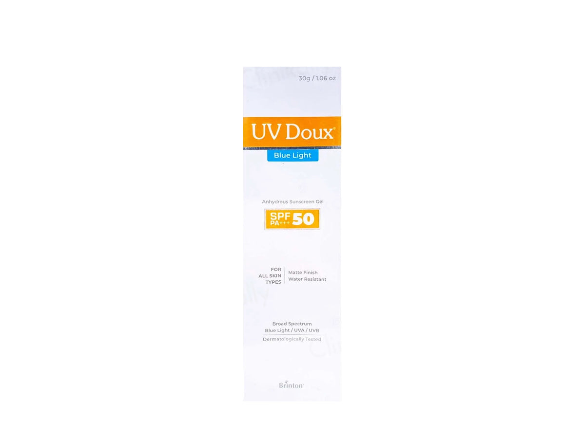 UV Doux Blue Light Anhydrous Sunscreen Gel SPF 50 PA+++